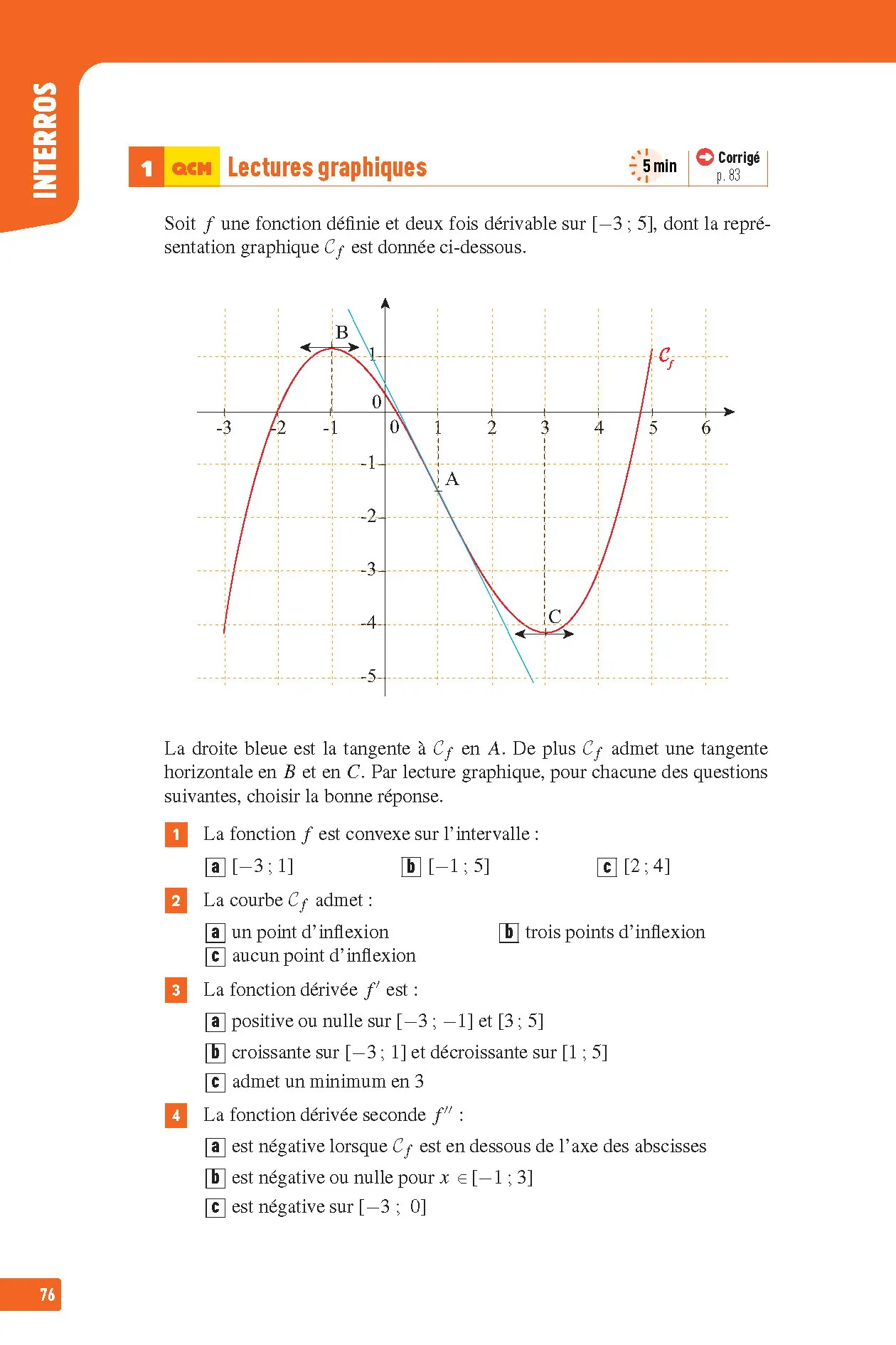 Maths Spécialité + Maths expertes Terminale - Bac 2027 - Interros des lycées Tle - Les vrais exos du BAC - + de 100 exercices avec corrigés détaillés - Livre de cours, méthode et exercices - 9782095065409 - page intérieure 004