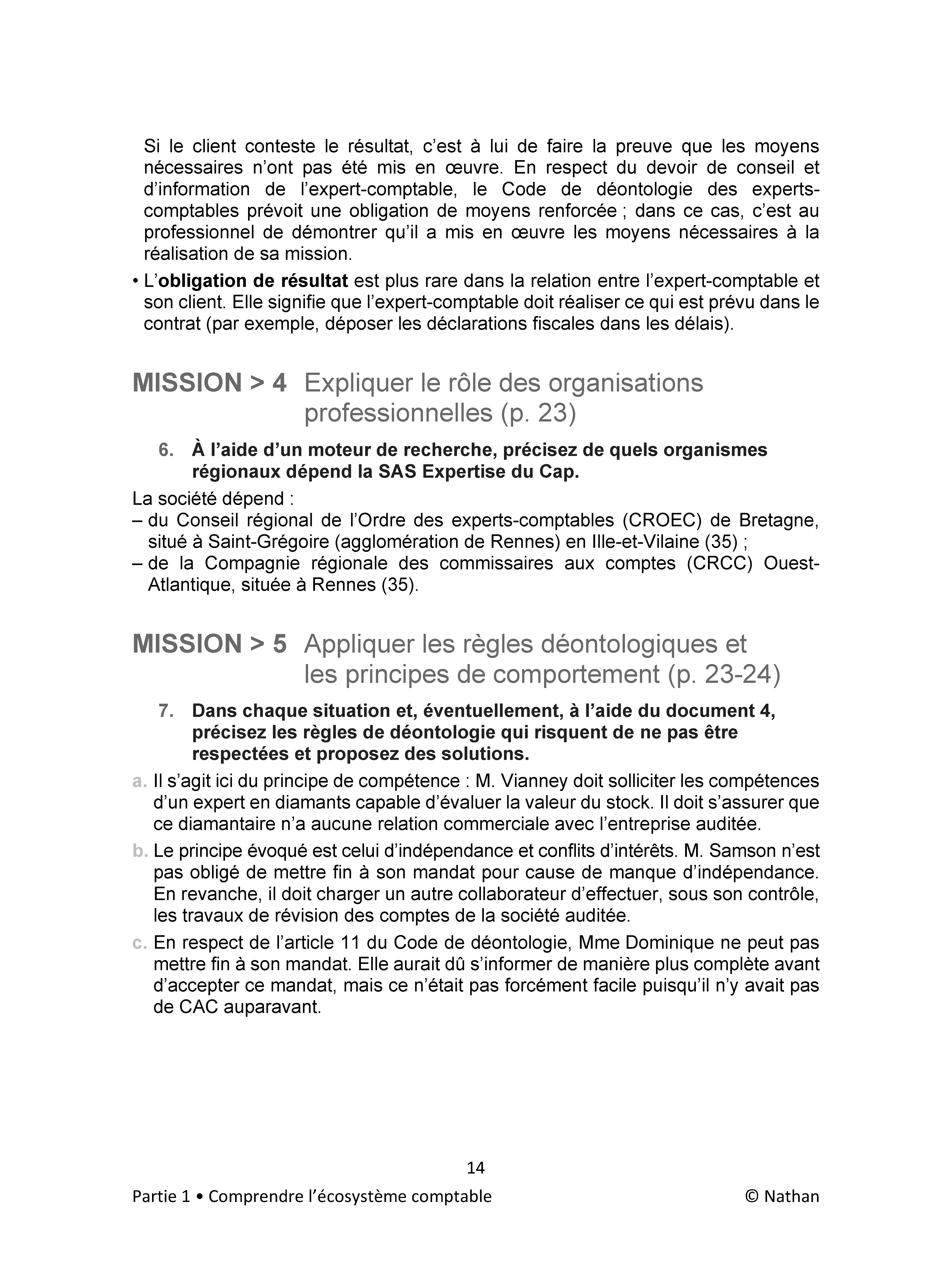DCG 9 Comptabilité approfondie - 2026-2027 - Corrigés des applications - Préparation examen - Epreuve 9 - Livre - 9782095067229 - page intérieure 004