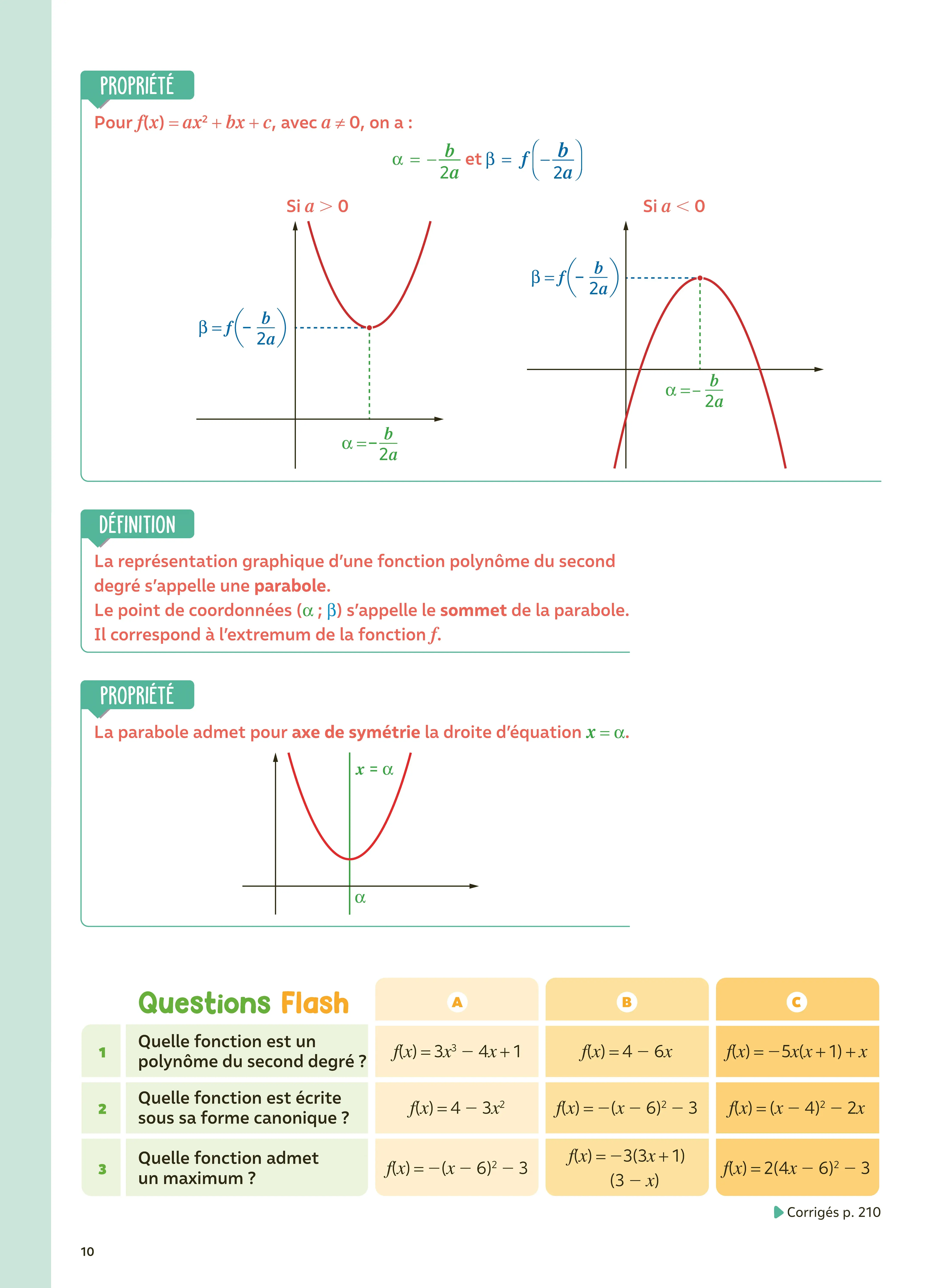 Maths 1re avec Yvan & Florie Monka - Le livre de ma chaîne Youtube - Programme de Première - Enseignement de spécialité - Bac 2027 - Livre de cours, méthode et exercices - 9782095067533 - page intérieure 004