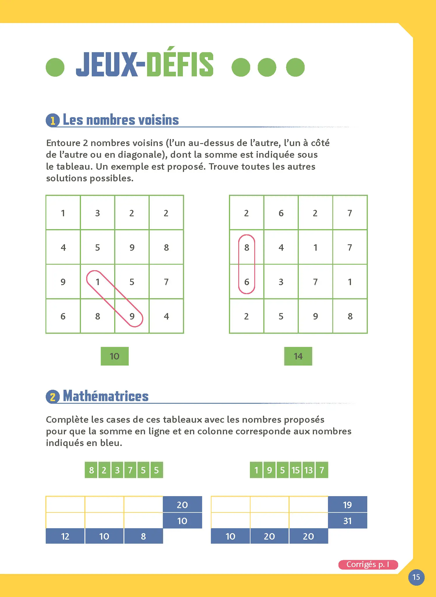 Calcul Mental CE1 - 7-8 ans - Cahier d'exercices progressifs avec additions et soustractions  - Cahier d'exercices - 9782095048235 - page intérieure 005