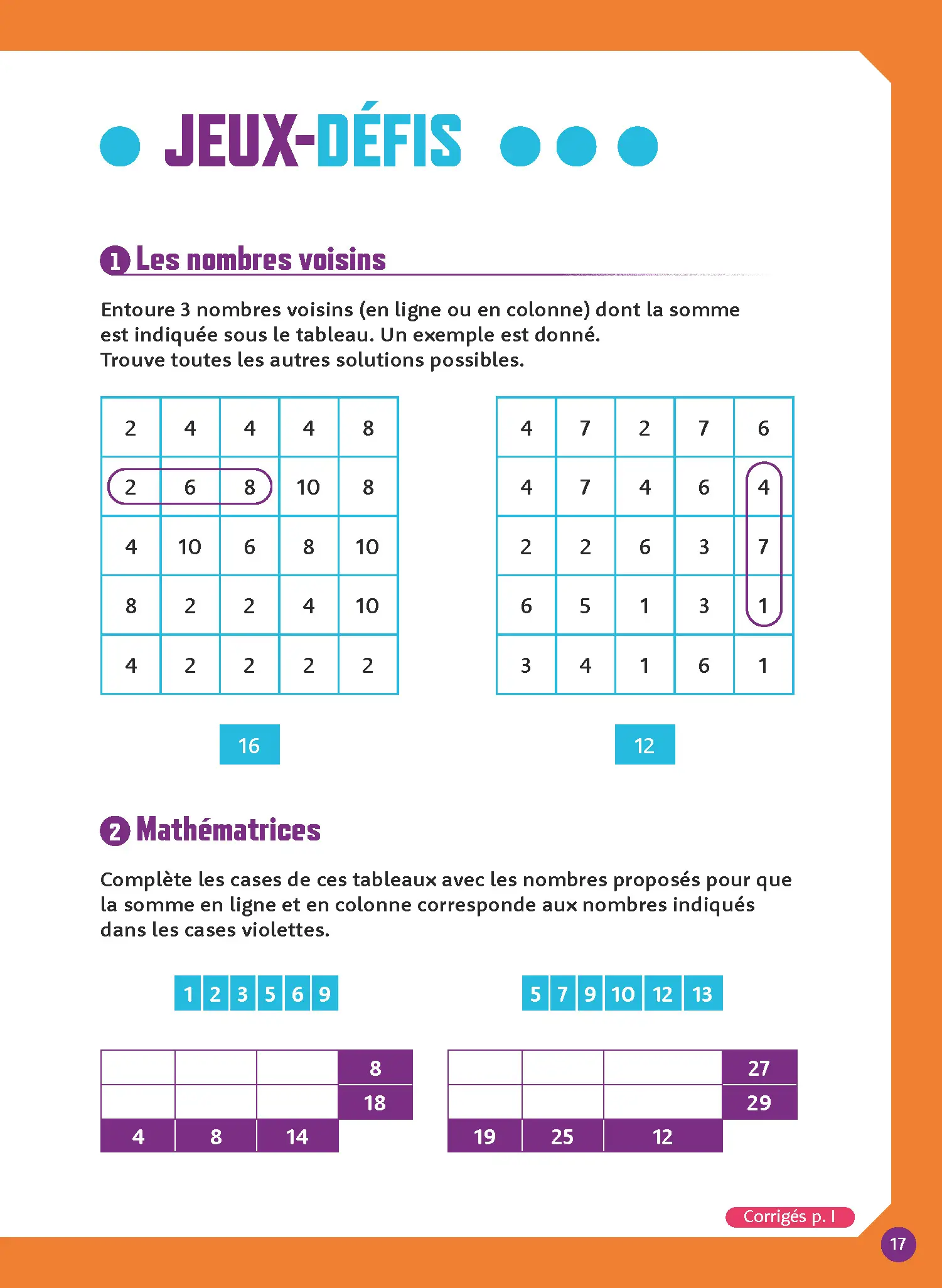 Calcul Mental CE2 8-9 ans - Cahier d'exercices progressifs avec tables de multiplication - Cahier d'exercices - 9782095048242 - page intérieure 005