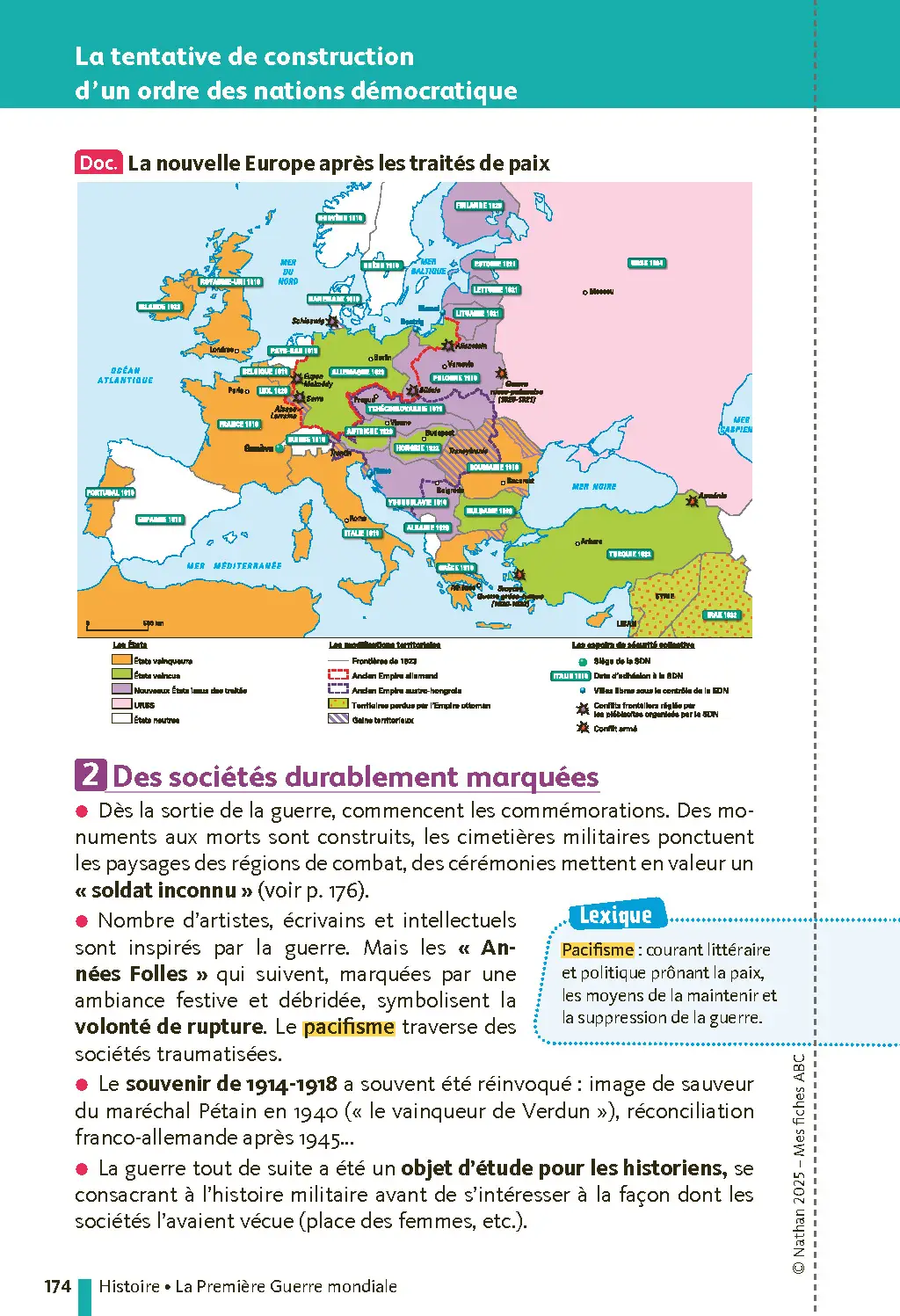 Toutes les matières du tronc commun Première - Ma Compil fiches BAC - Bac 2026 - Français, Histoire-Géographie, Enseignement scientifique, Anglais, Espagnol, Allemand 1re - Fiches - 9782095050153 - page intérieure 005
