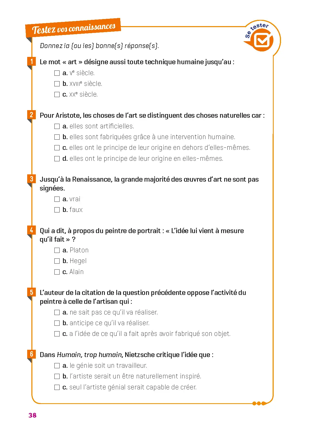 Philosophie Terminale - Bac Techno toutes spécialités - Manuel de Révision avec Exercices Type BAC | Méthodes & Entraînements Corrigés - Réflexe  -  - 9782095053697 - page intérieure 005