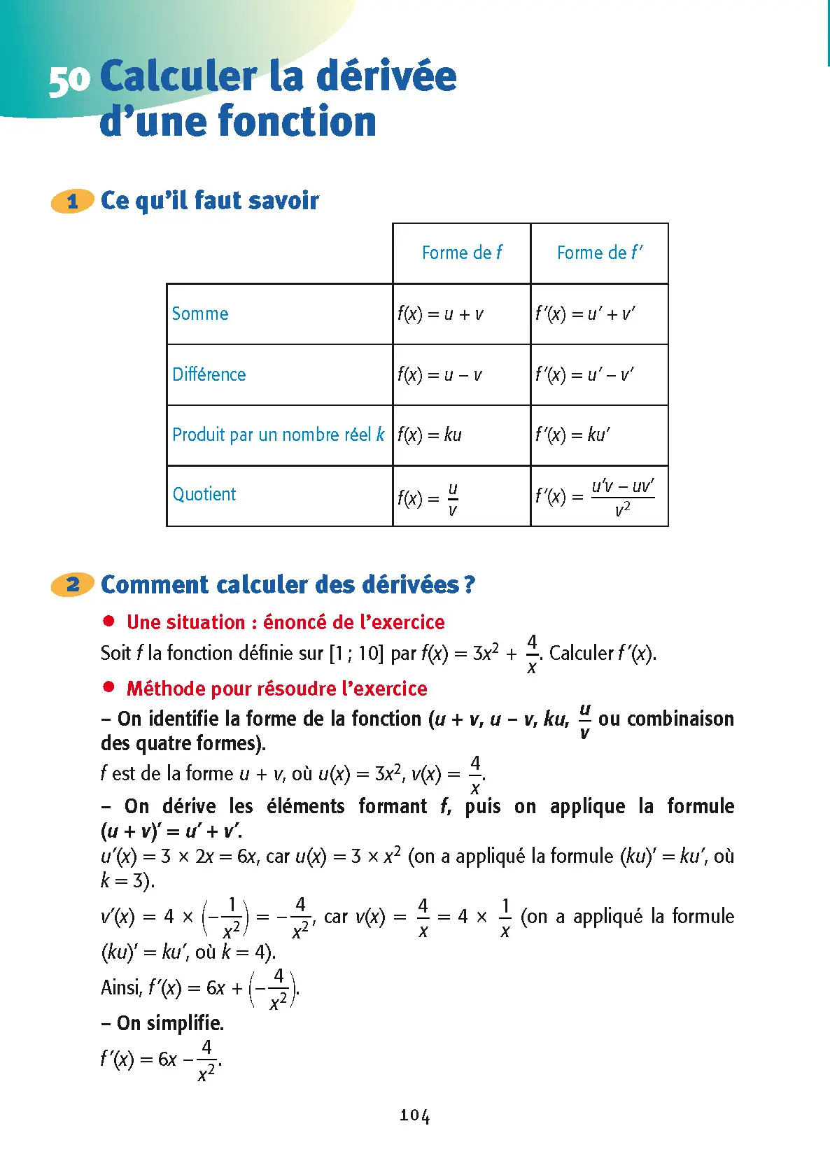 Mathématiques BTS Comptabilité Gestion 1re et 2e années - Cours et Sujets d'Examen Corrigés - Réflexe  -  - 9782095053703 - page intérieure 005