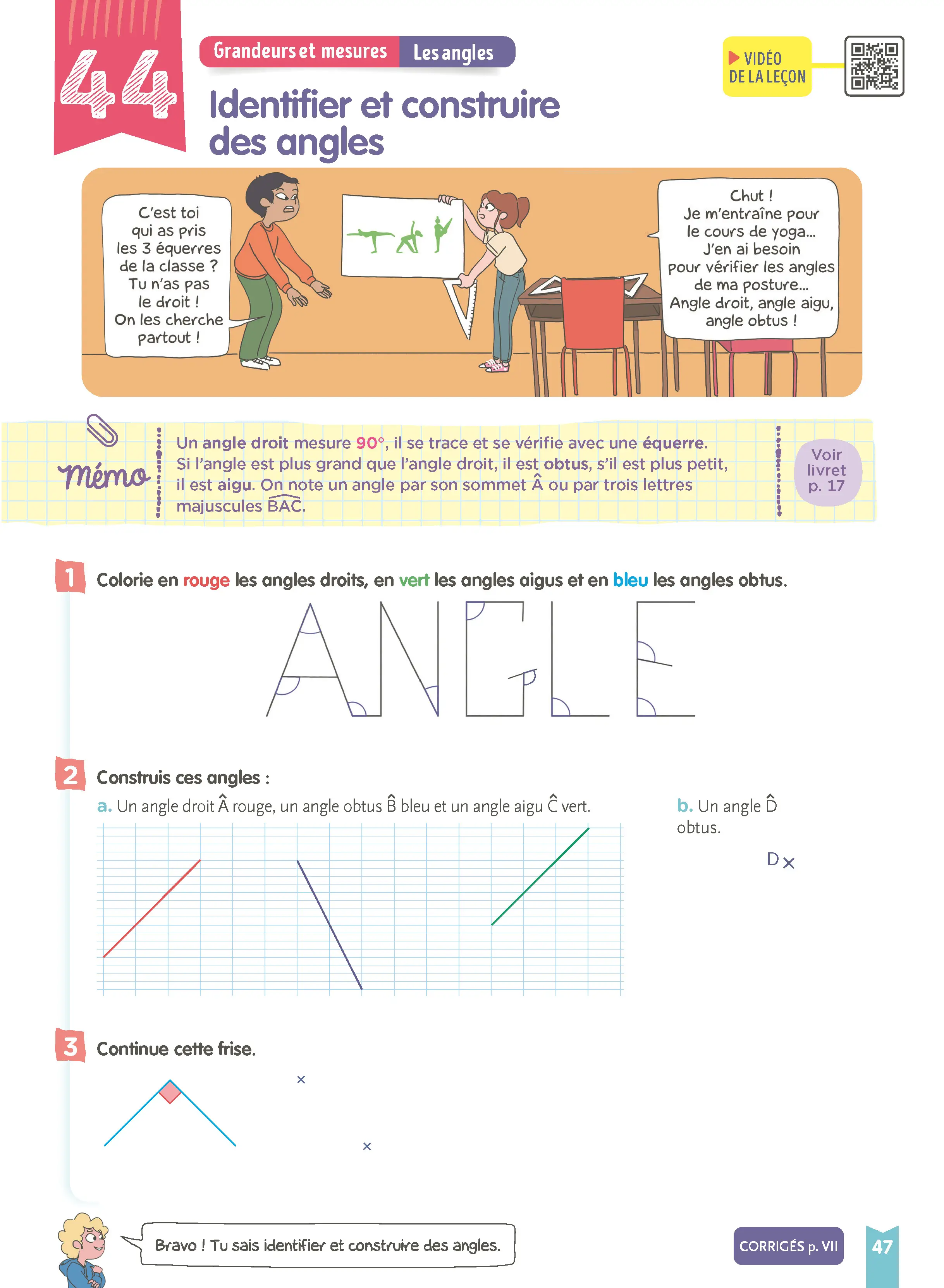 Maths CM2 : Je comprends tout | Cahier d'entraînement 10-11 ans : 300 exercices, leçons illustrées, vidéos, mémos, corrigés | Nouveau programme - Cahier d'exercices - 9782095057411 - page intérieure 005