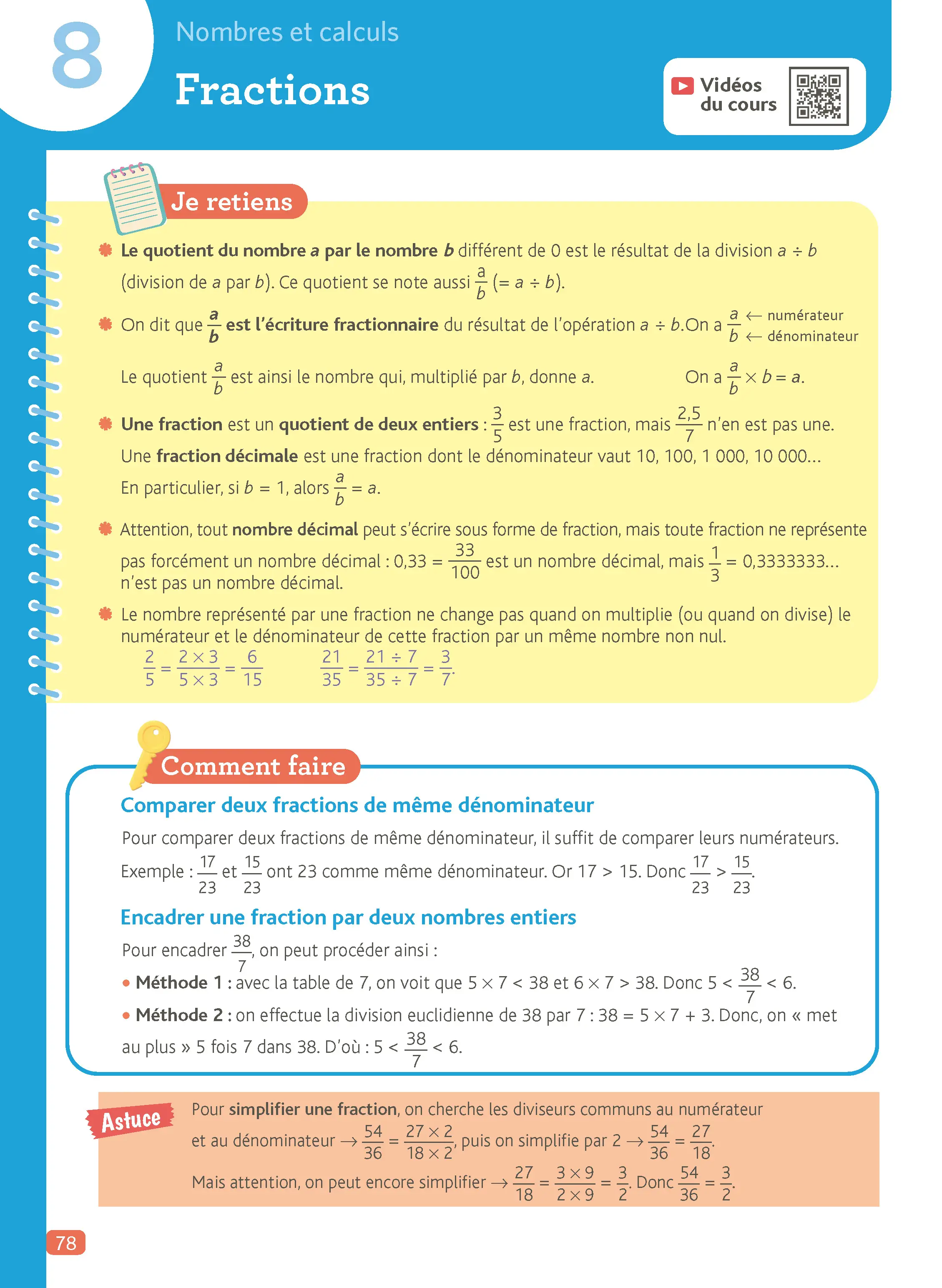 Je Comprends Tout ! 6e - Toutes les matières pour réussir son année de 6e - Cours, méthodes, exercices progressifs - Guide parents inclus - Tout-en-un - 9782095057442 - page intérieure 005