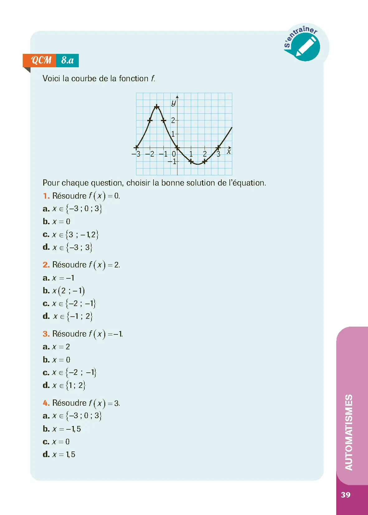 Bacs Techno 1re - Mathématiques - Epreuve anticipée Bac 2026 - Réflexe - STMG ST2S STI2D STL STHR - Livre parascolaire - 9782095058272 - page intérieure 005