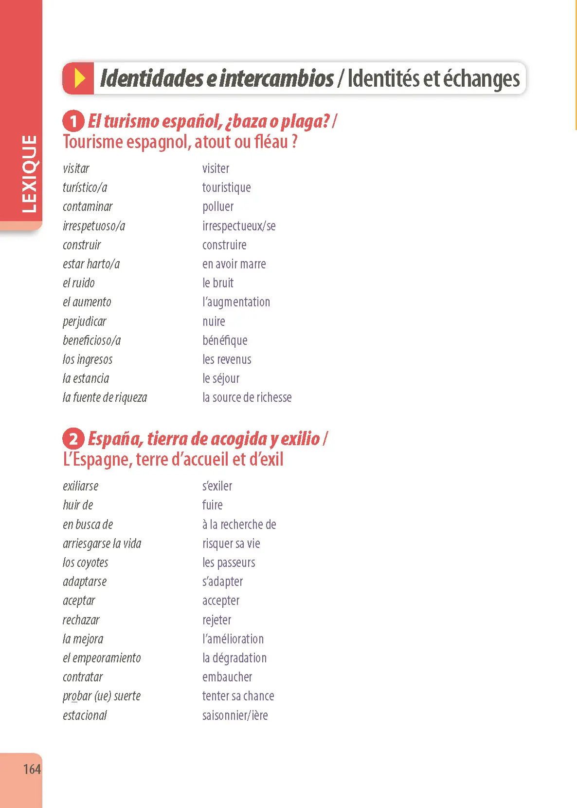 Espagnol Lycée (2de, 1re, Terminale) - ABC Excellence - Bac 2027 - Enseignement commun - Cours complets, Notions-clés et vidéos, Points méthode, Exercices et corrigés détaillés - Livre de cours, méthode et exercices - 9782095063160 - page intérieure 005