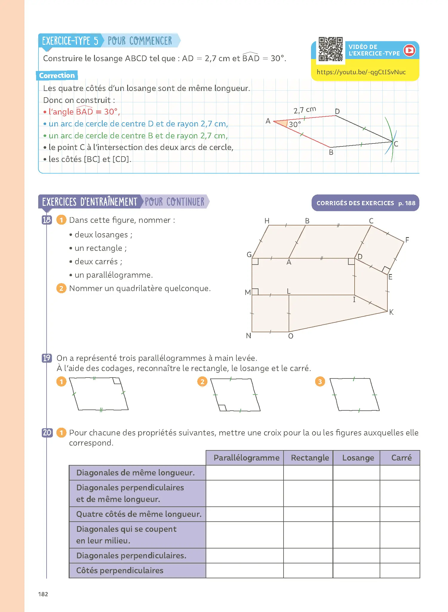 Maths 5e avec Yvan & Florie Monka - Le livre de ma chaîne Youtube - Programme de Cinquième 2026-2027 - Livre de cours, méthode et exercices - 9782095063863 - page intérieure 005