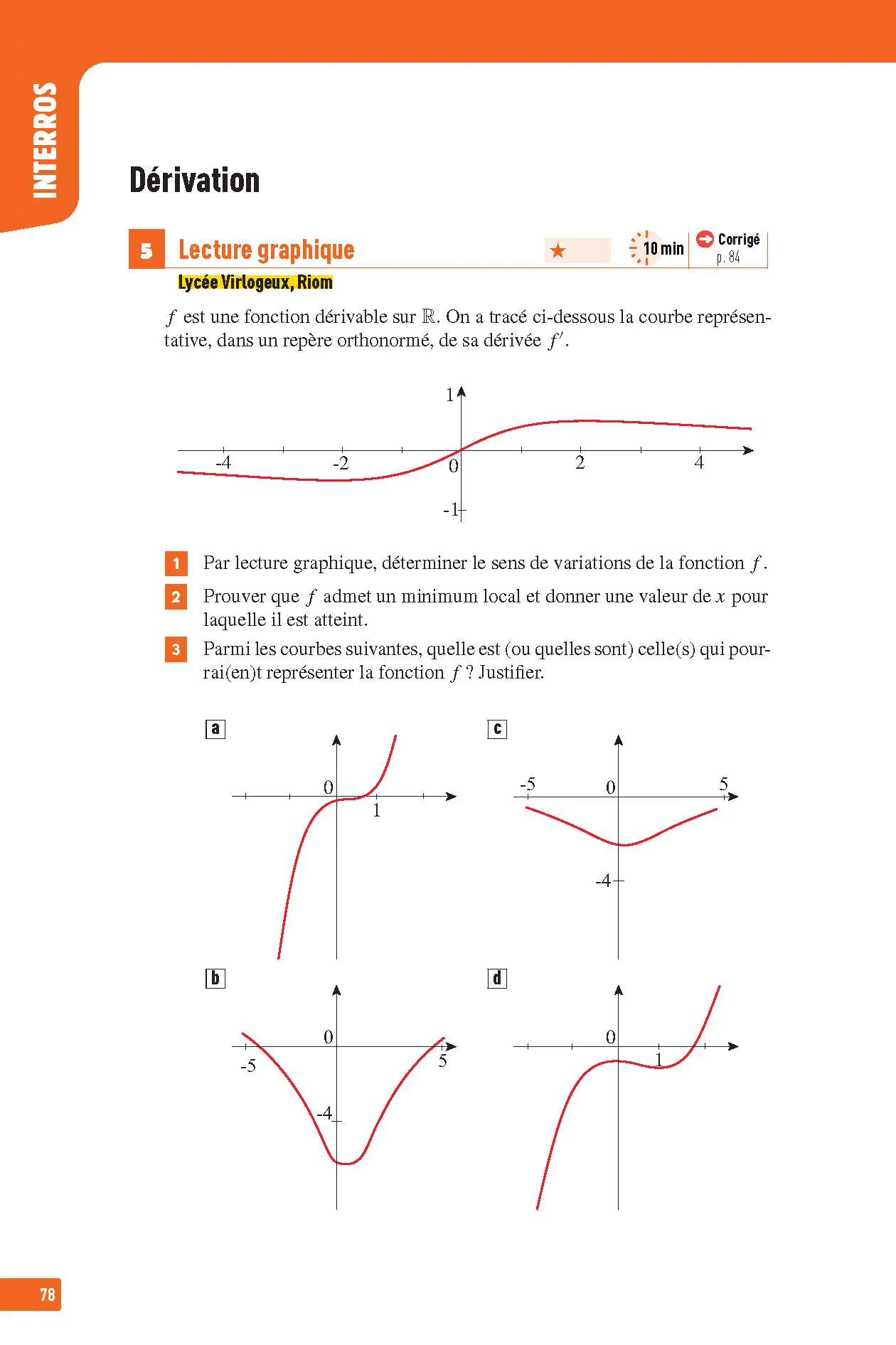 Maths Spécialité + Maths expertes Terminale - Bac 2027 - Interros des lycées Tle - Les vrais exos du BAC - + de 100 exercices avec corrigés détaillés - Livre de cours, méthode et exercices - 9782095065409 - page intérieure 005