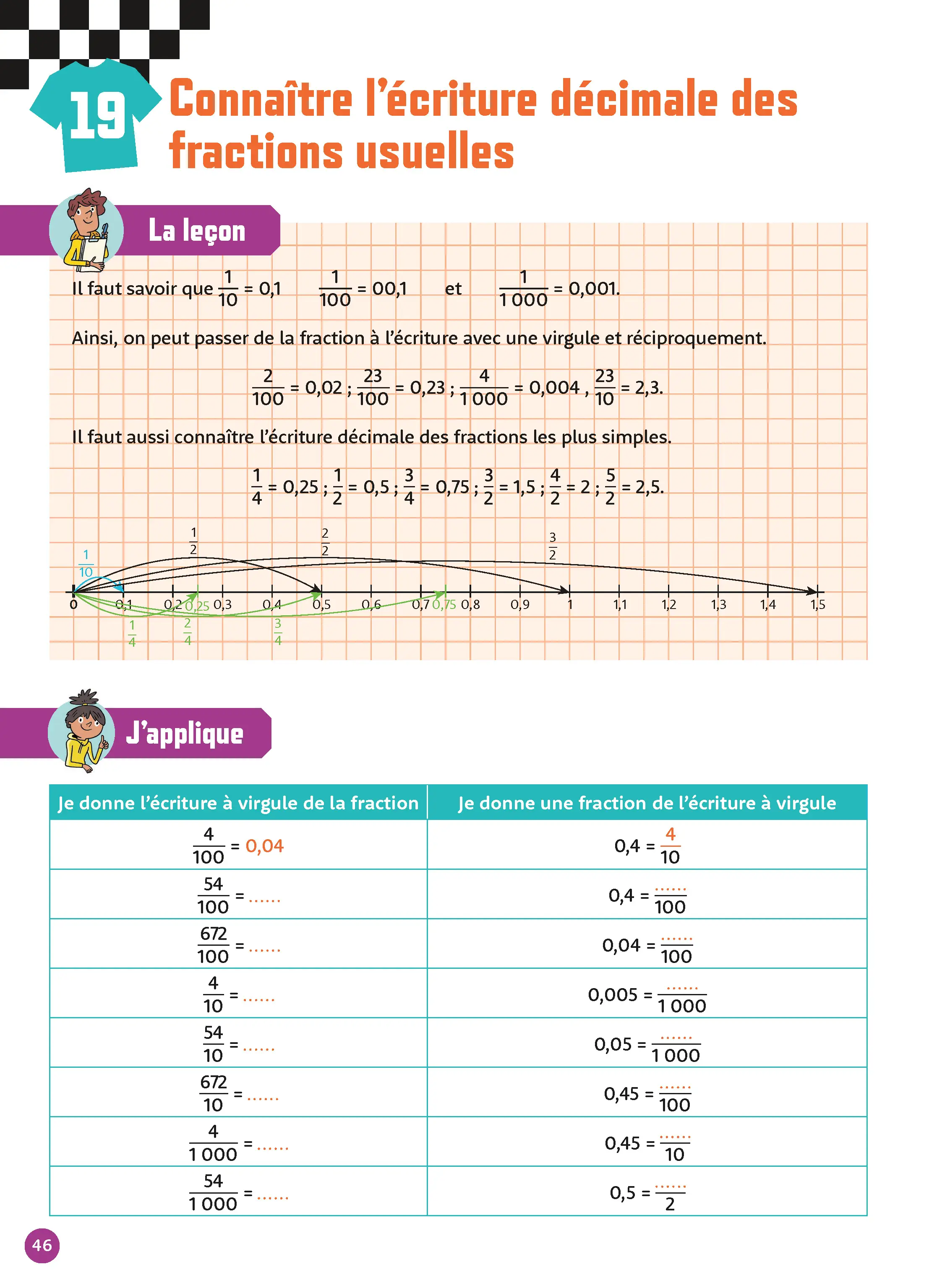 Calcul mental CM2 | Maths primaire 10-11 ans | Entraînement progressif, rapidité et révisions avant le collège - Cahier d'exercices - 9782095066000 - page intérieure 005