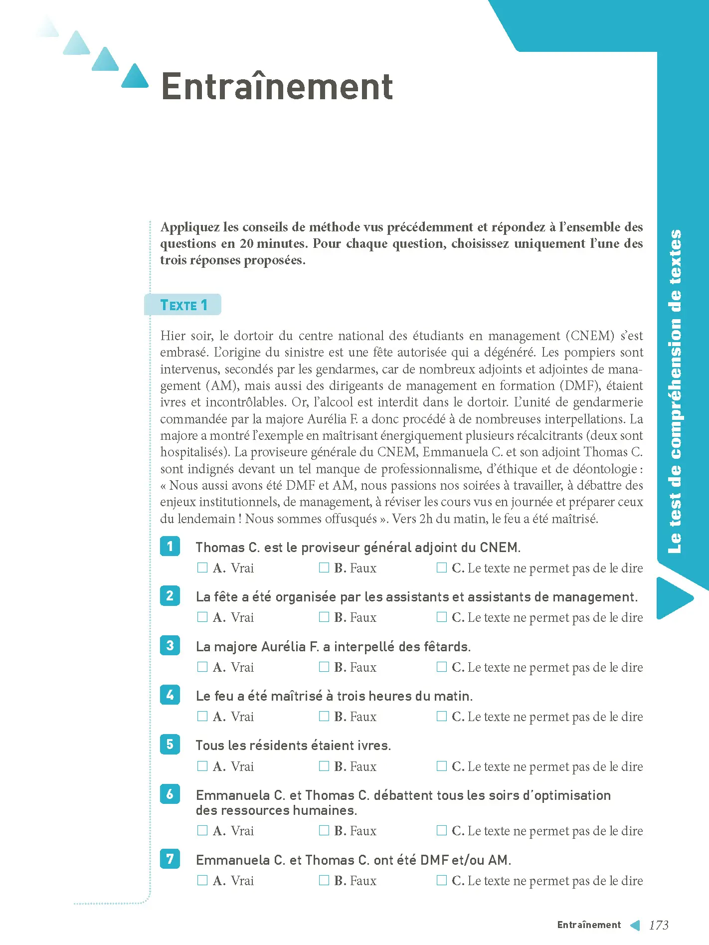Gendarme adjoint volontaire GAV APJA et GAV EP - Tout-en-un - Intégrer la fonction publique - Concours catégorie C 2026-2027  - Tout-en-un - 9782095067342 - page intérieure 005