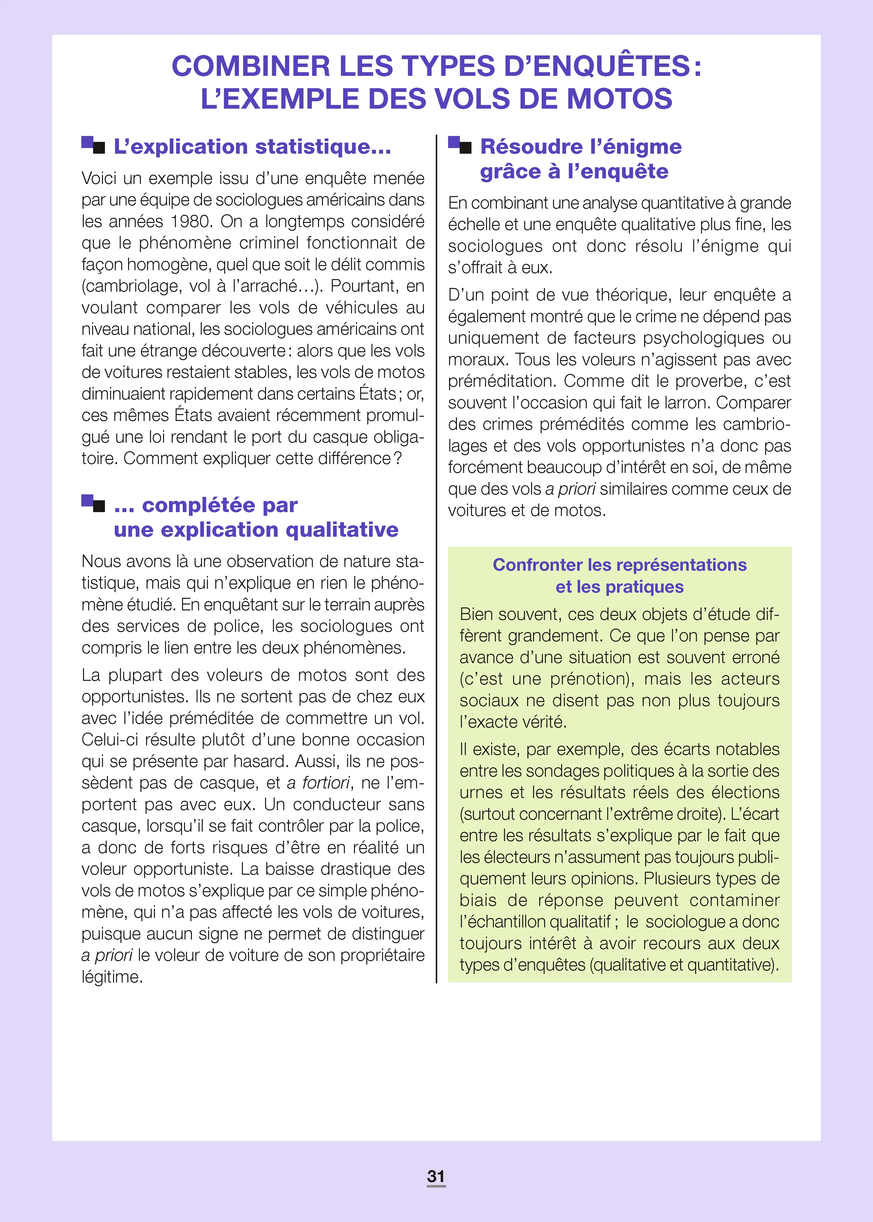 La sociologie - Repères pratiques : Théories, méthodes d'enquête et grands thèmes de la vie sociale - Livre - 9782095067526 - page intérieure 005