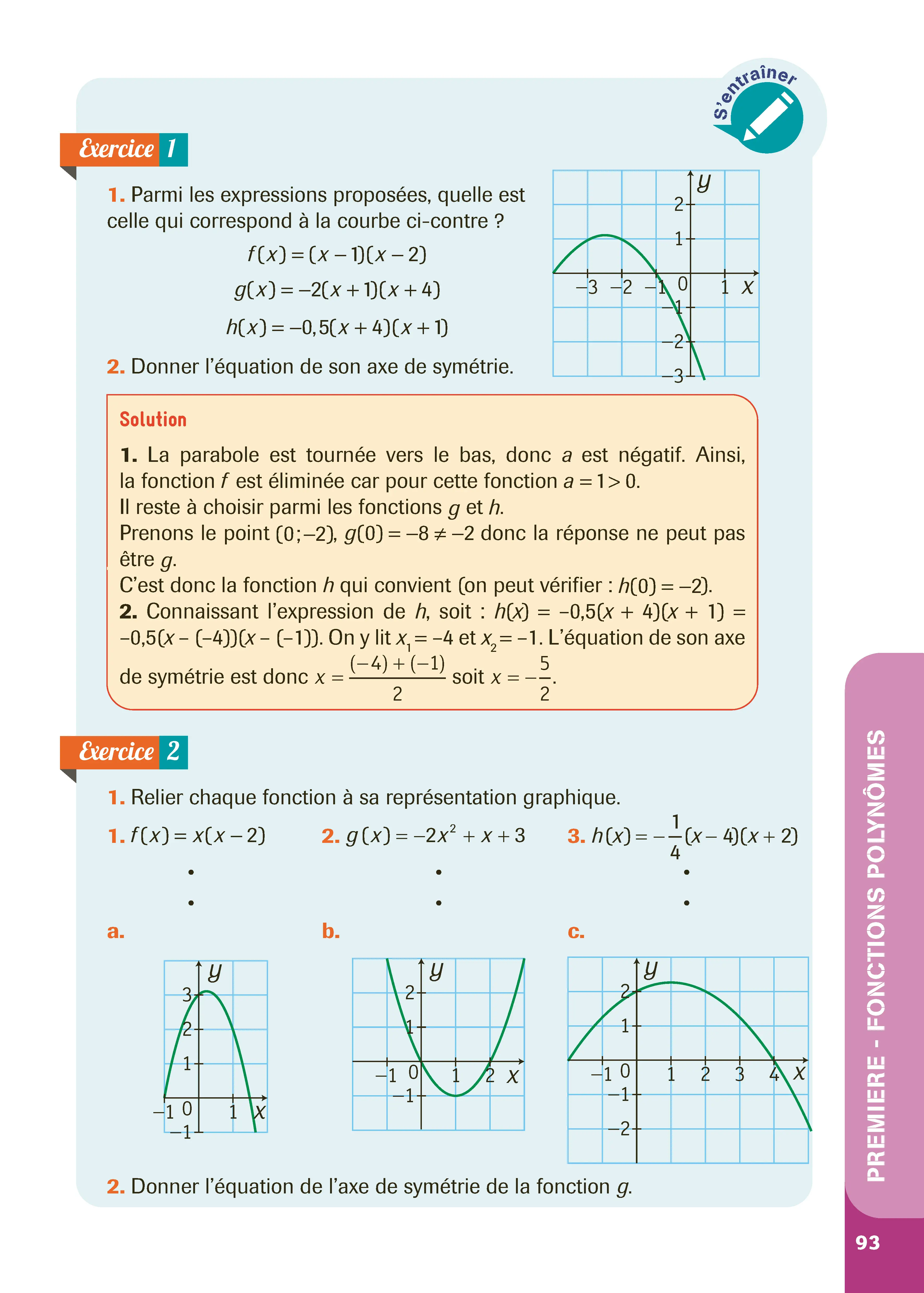 Bacs Techno 1re - Mathématiques - Epreuve anticipée Bac 2027 - Réflexe - STMG ST2S STI2D STL STHR - Livre de cours, méthode et exercices - 9782095080273 - page intérieure 005