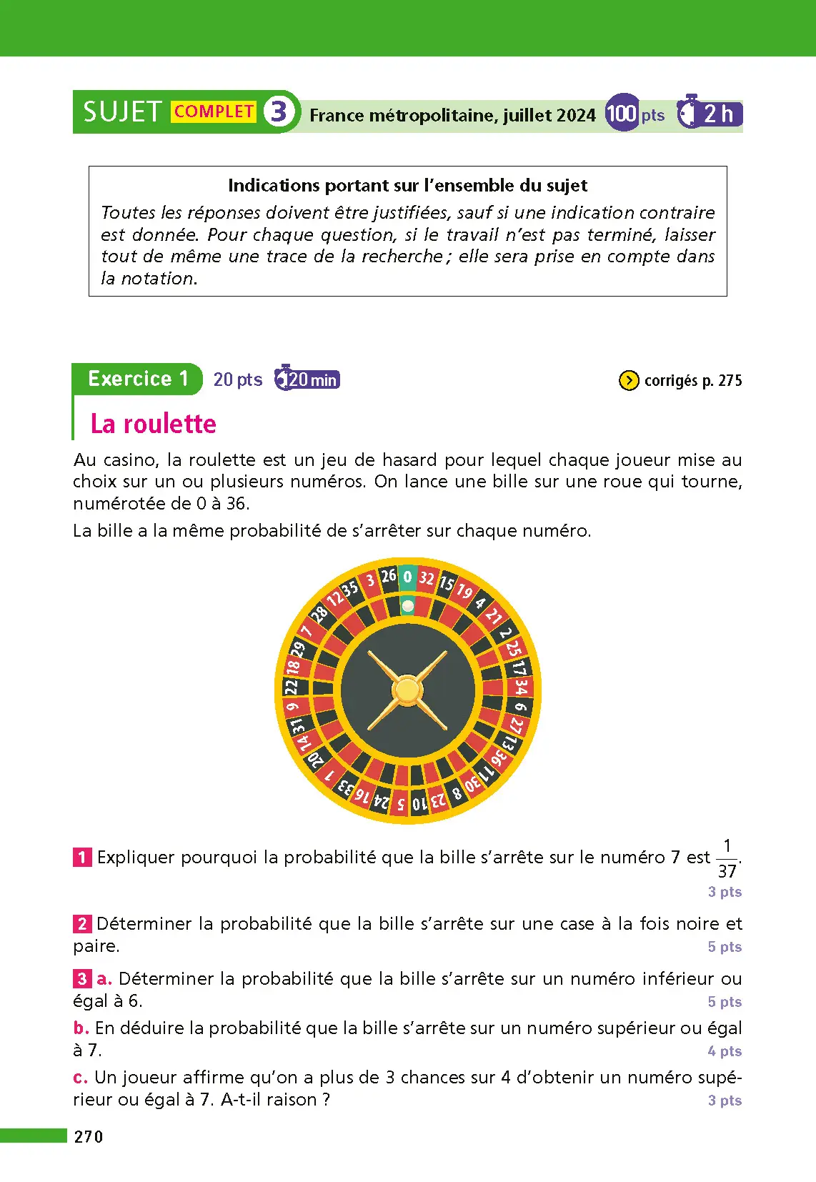 Annales ABC du Brevet 2026 - Maths 3e - Sujets et corrigés + fiches de révisions - Livre parascolaire - 9782095050221 - page intérieure 006