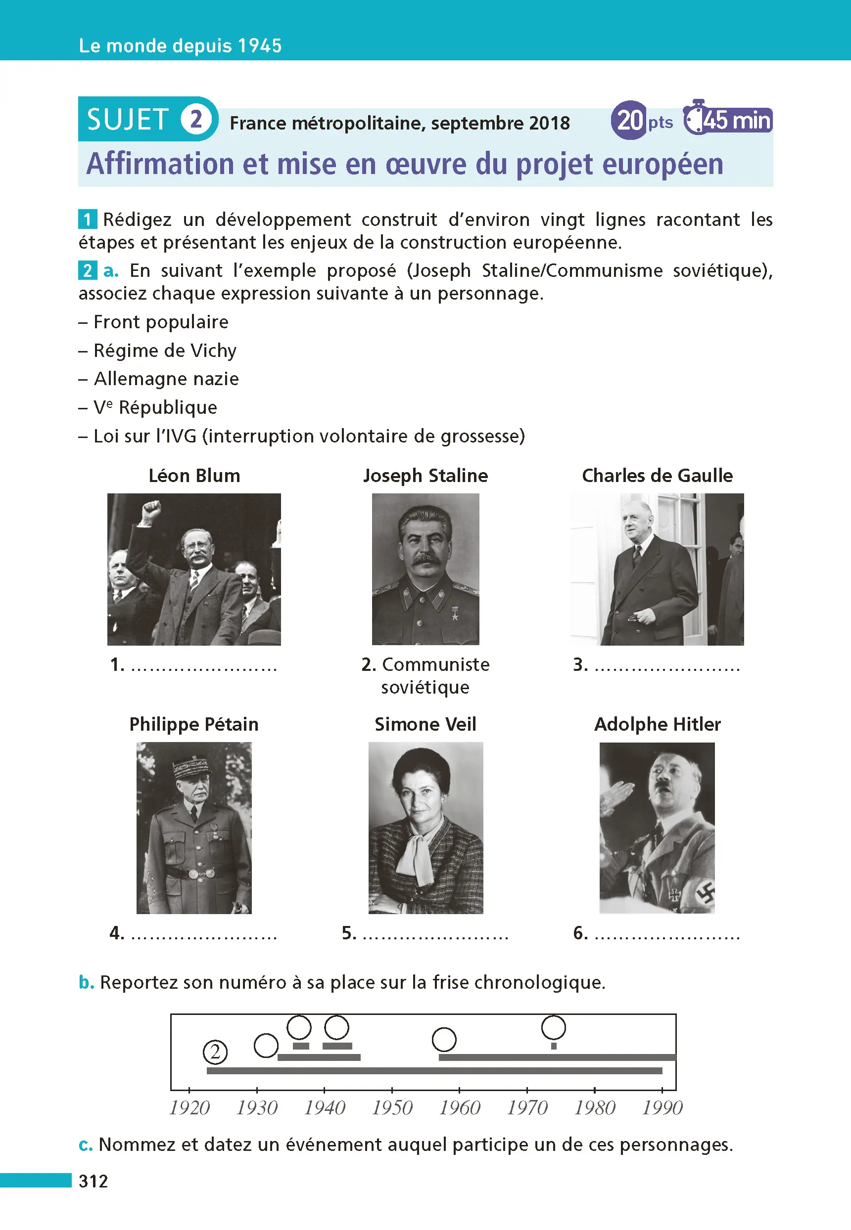 Maxi-Annales ABC du Brevet 2026 - Toutes les matières 3e : Maths - Français - Histoire-Géographie EMC (Enseignement Moral et Civique) - Physique-Chimie - SVT - Technologie - Oral - Sujets et corrigés - Livre parascolaire - 9782095050269 - page intérieure 006