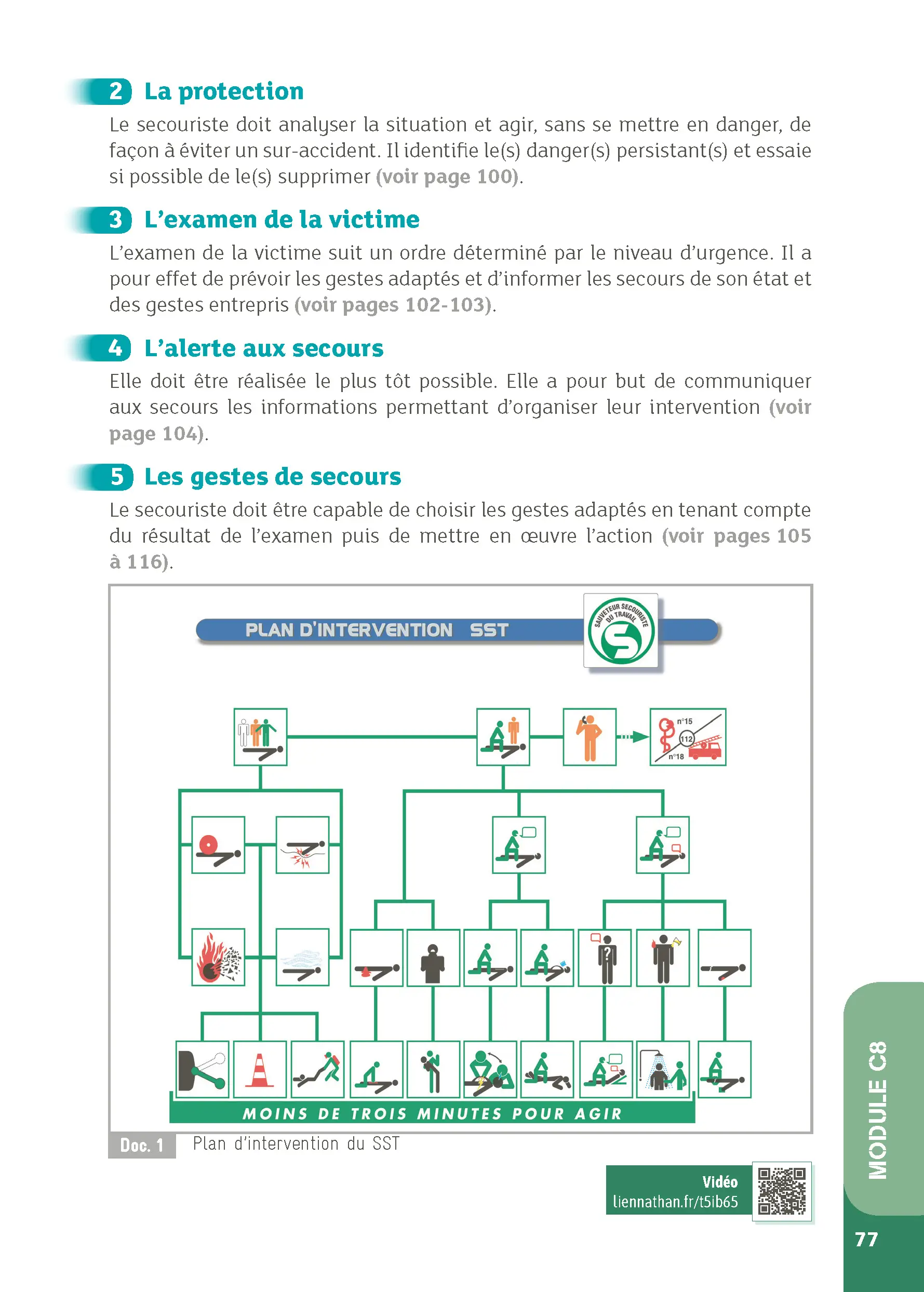 CAP Prévention Santé Environnement - Toutes spécialités 1re/2e années - Guide de révision complet avec cours, QCM et vidéos - Réflexe - Livre parascolaire - 9782095053680 - page intérieure 006