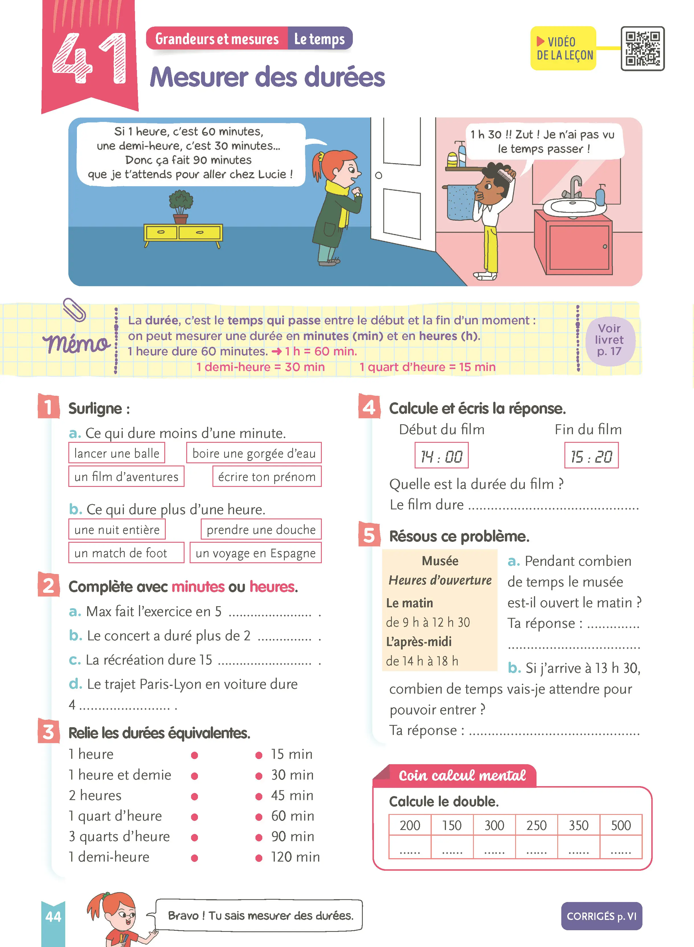 Je comprends tout - Maths CE1 7-8 ans - Cahier d'exercices complet avec 300 exercices et tables de multiplication - Tout-en-un - 9782095055288 - page intérieure 006