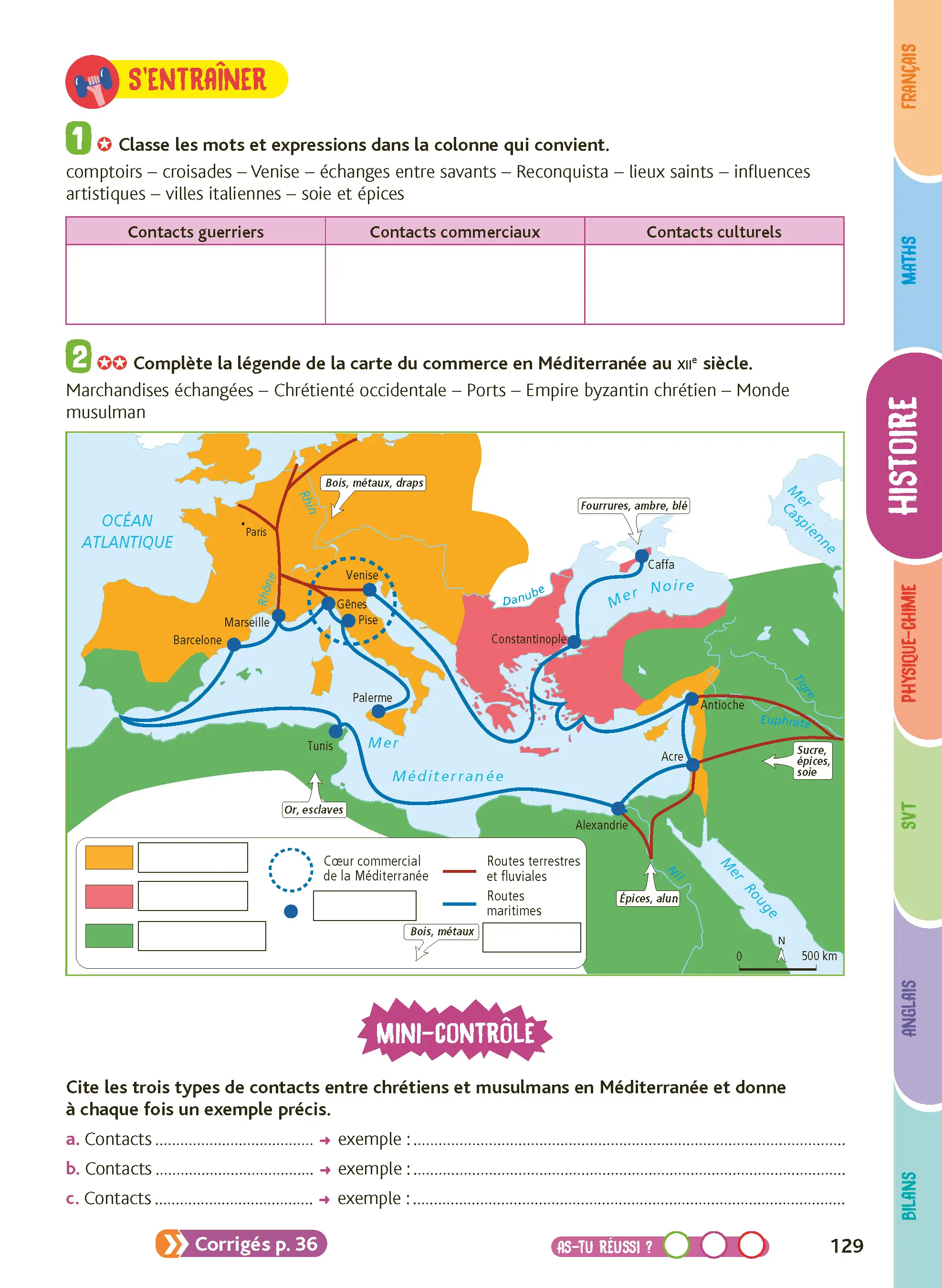 Je comprends tout 5e - Toutes les matières - Français, Maths, Histoire-Géo, Physique-Chimie, SVT, Anglais - Cahier d'exercices - 9782095059439 - page intérieure 006