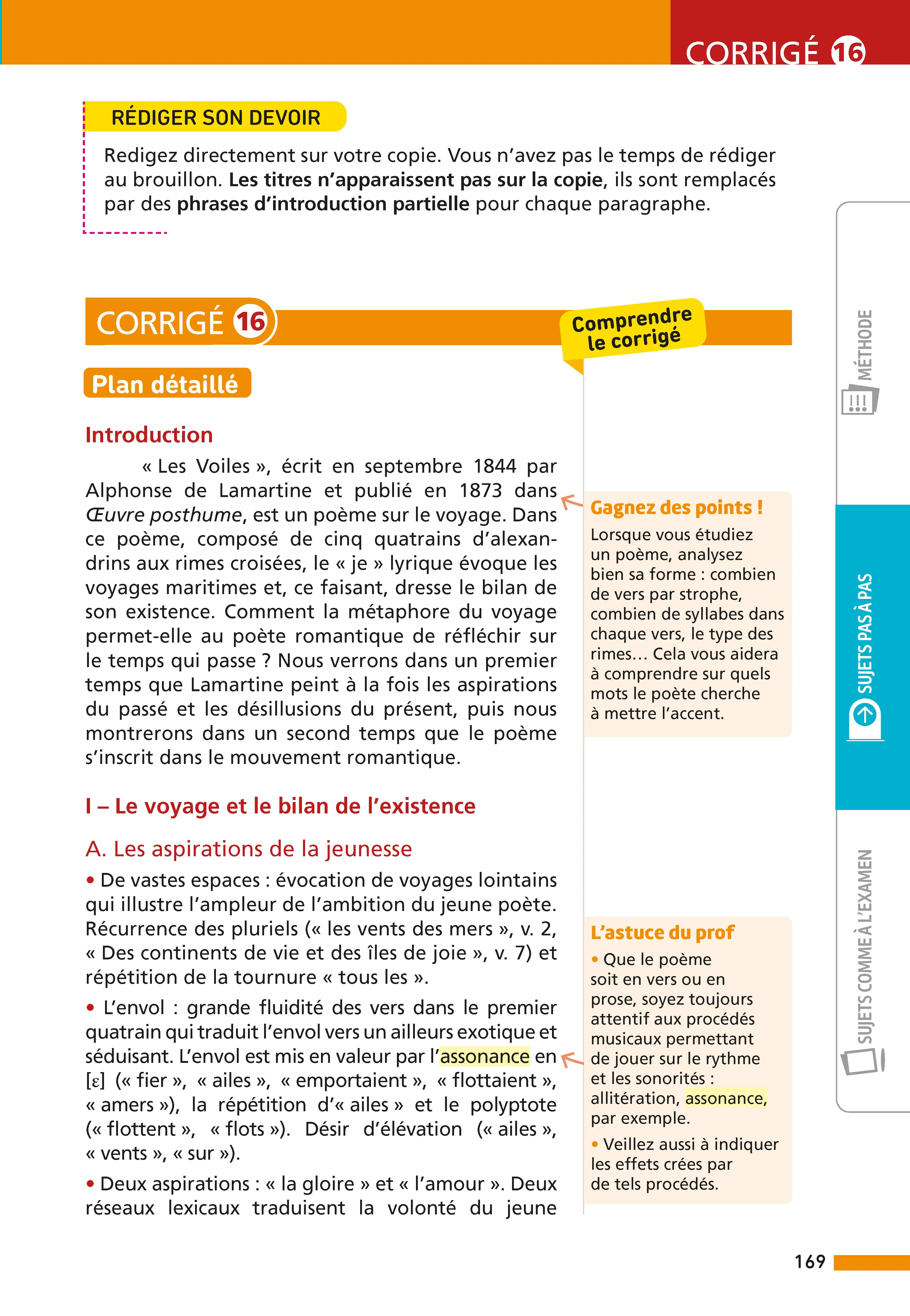 Annales ABC du BAC 2027 - Français Première Générale - 43 sujets corrigés, oeuvres et parcours 2026-2027, 12 sujets d'oral et préparation complète à l'épreuve anticipée - Annales - 9782095065010 - page intérieure 006