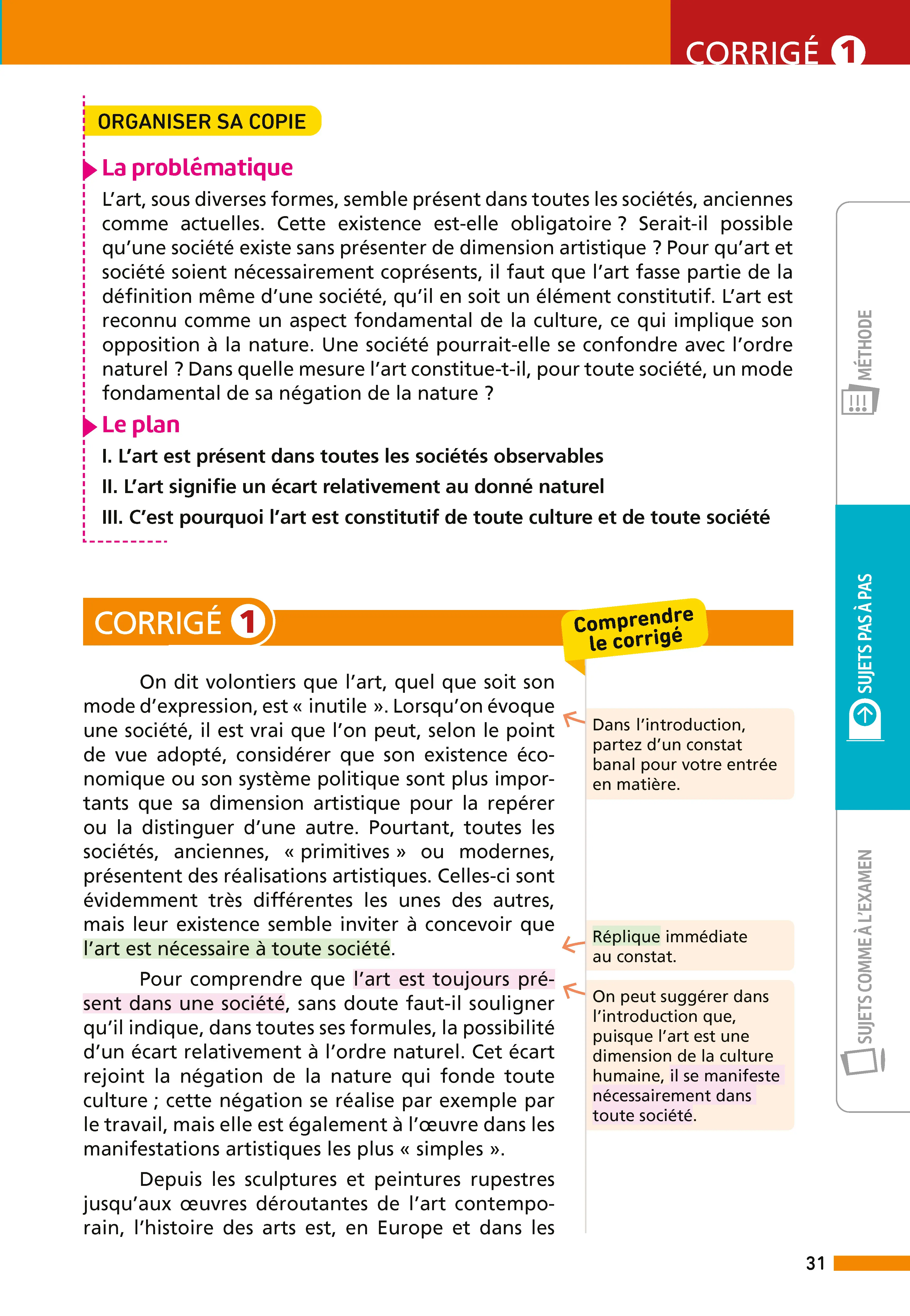 Annales ABC du BAC 2027 - Philosophie Terminale - 48 sujets corrigés, fiches de révision et méthode pour réussir l'épreuve finale - Annales - 9782095065041 - page intérieure 006