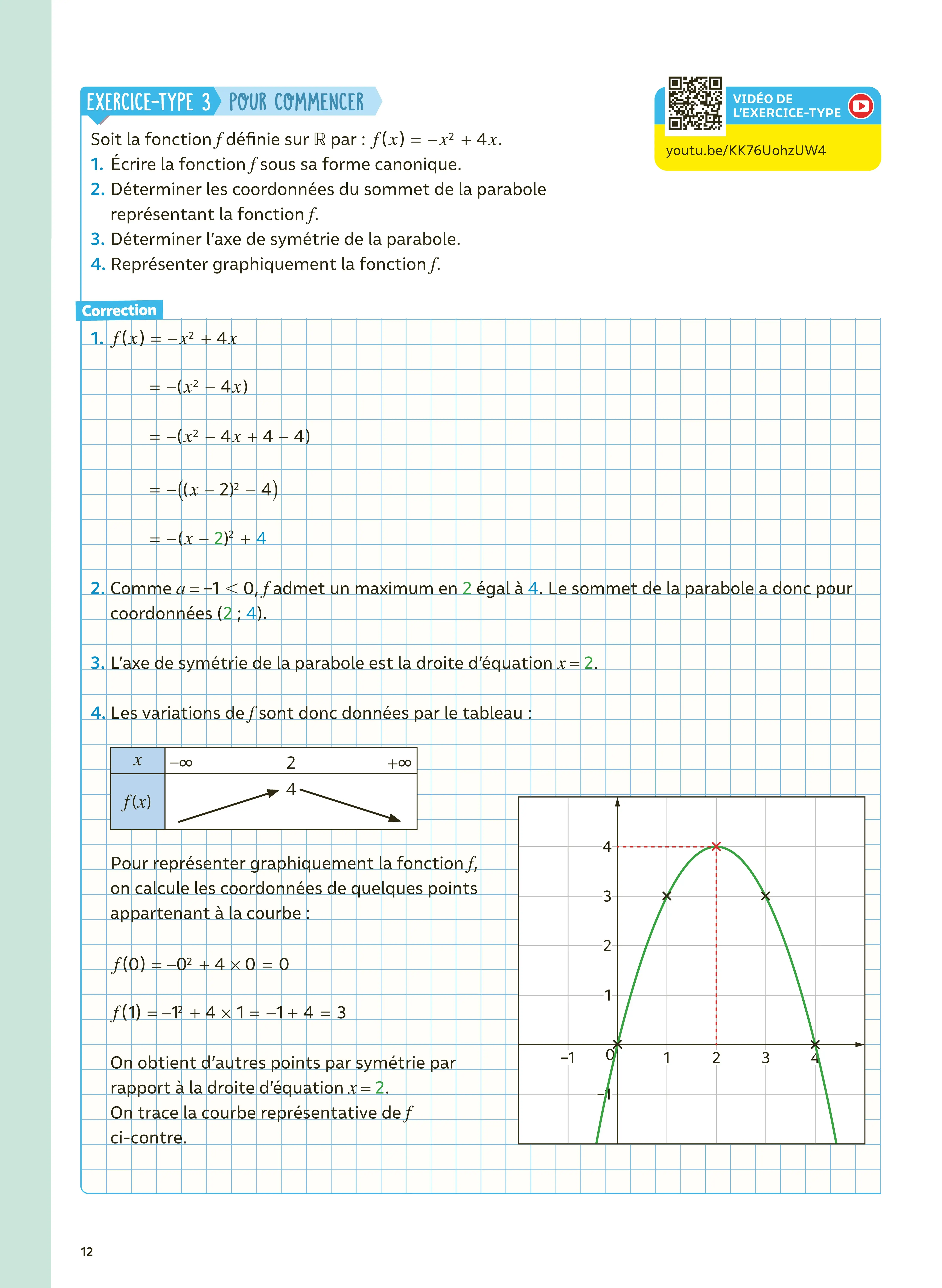 Maths 1re avec Yvan & Florie Monka - Le livre de ma chaîne Youtube - Programme de Première - Enseignement de spécialité - Bac 2027 - Livre de cours, méthode et exercices - 9782095067533 - page intérieure 006