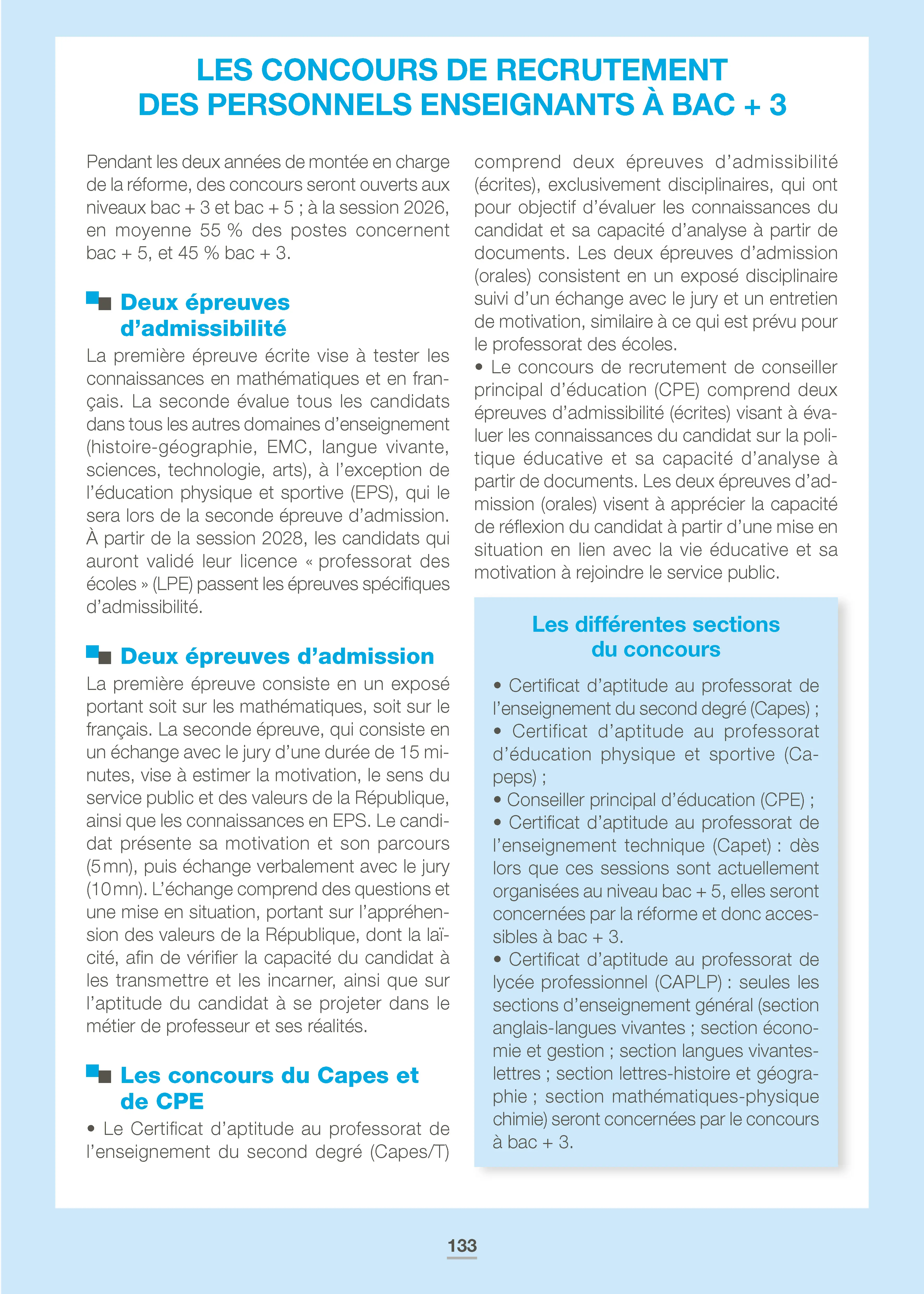 Le système éducatif français - Repères pratiques : Organisation de l'école, enseignement, concours et enjeux éducatifs - Livre - 9782095072148 - page intérieure 006
