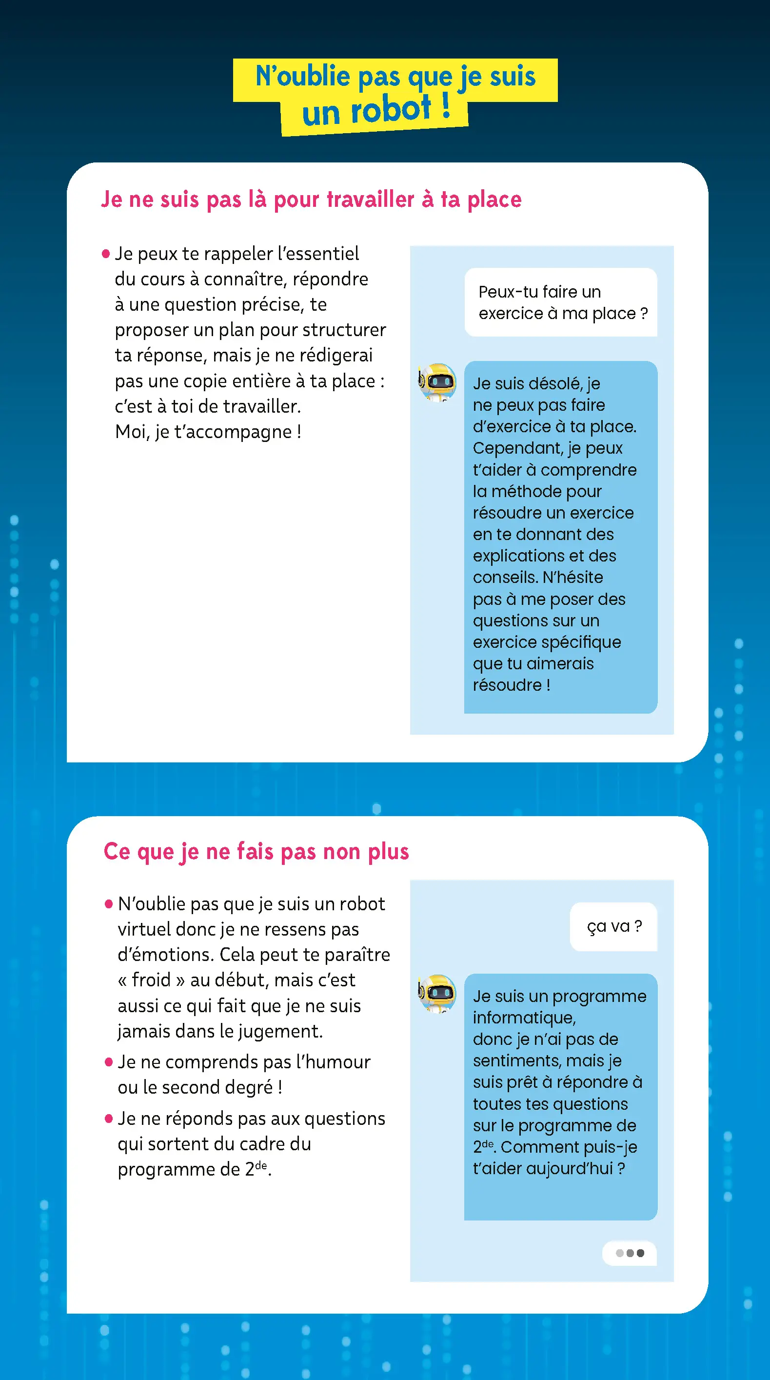 Réviz'IA 2de - Toutes les matières avec coach IA personnel - Programme seconde 2026-2027 - Cours, exercices, sujets corrigés - Tout-en-un - 9782095050139 - page intérieure 007