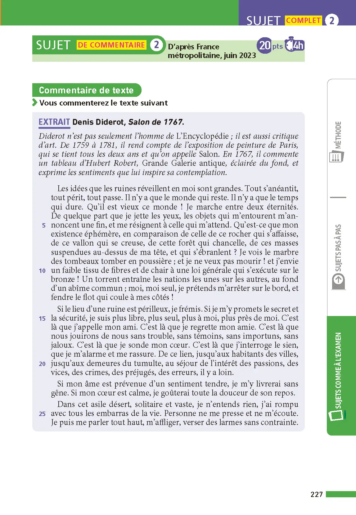 Annales ABC du BAC 2026 - Français 1re - Sujets et corrigés - Enseignement commun première - Epreuve finale Bac 2026 - Livre parascolaire - 9782095050276 - page intérieure 007