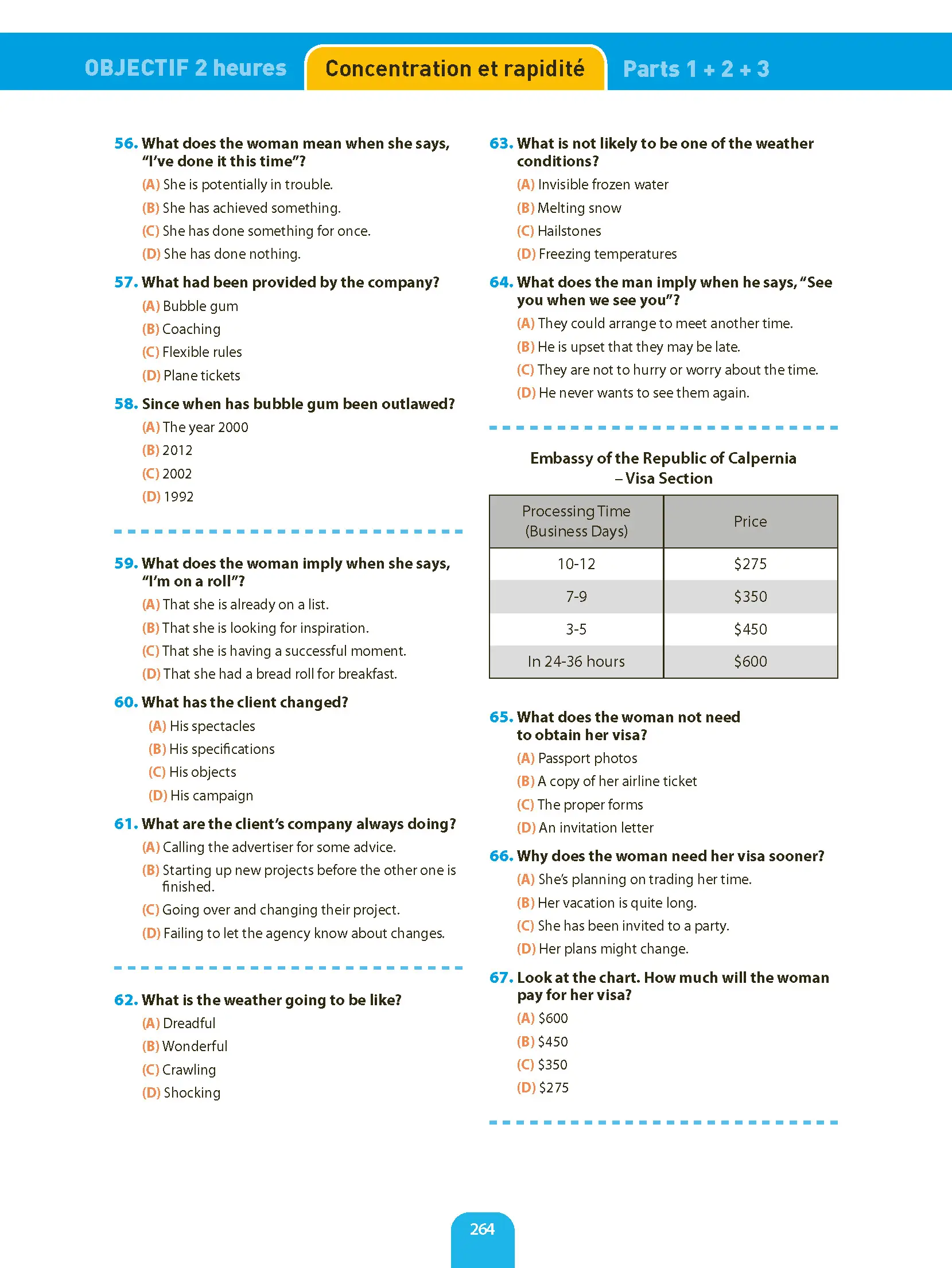 L'intégrale TOEIC® pour tous - Méthode idéale de préparation au test officiel avec 8 tests complets, grammaire vocabulaire et plateforme en ligne (conforme au nouveau test TOEIC) - Livre - 9782095062002 - page intérieure 007