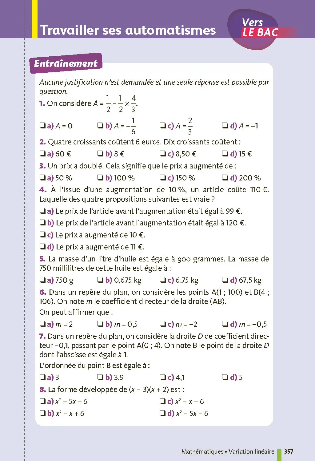 Toutes les matières du tronc commun Première - Ma Compil fiches BAC - Bac 2027 - Français, Histoire-Géographie, Enseignement scientifique et Maths, Anglais, Espagnol, Allemand 1re -  - 9782095063856 - page intérieure 007