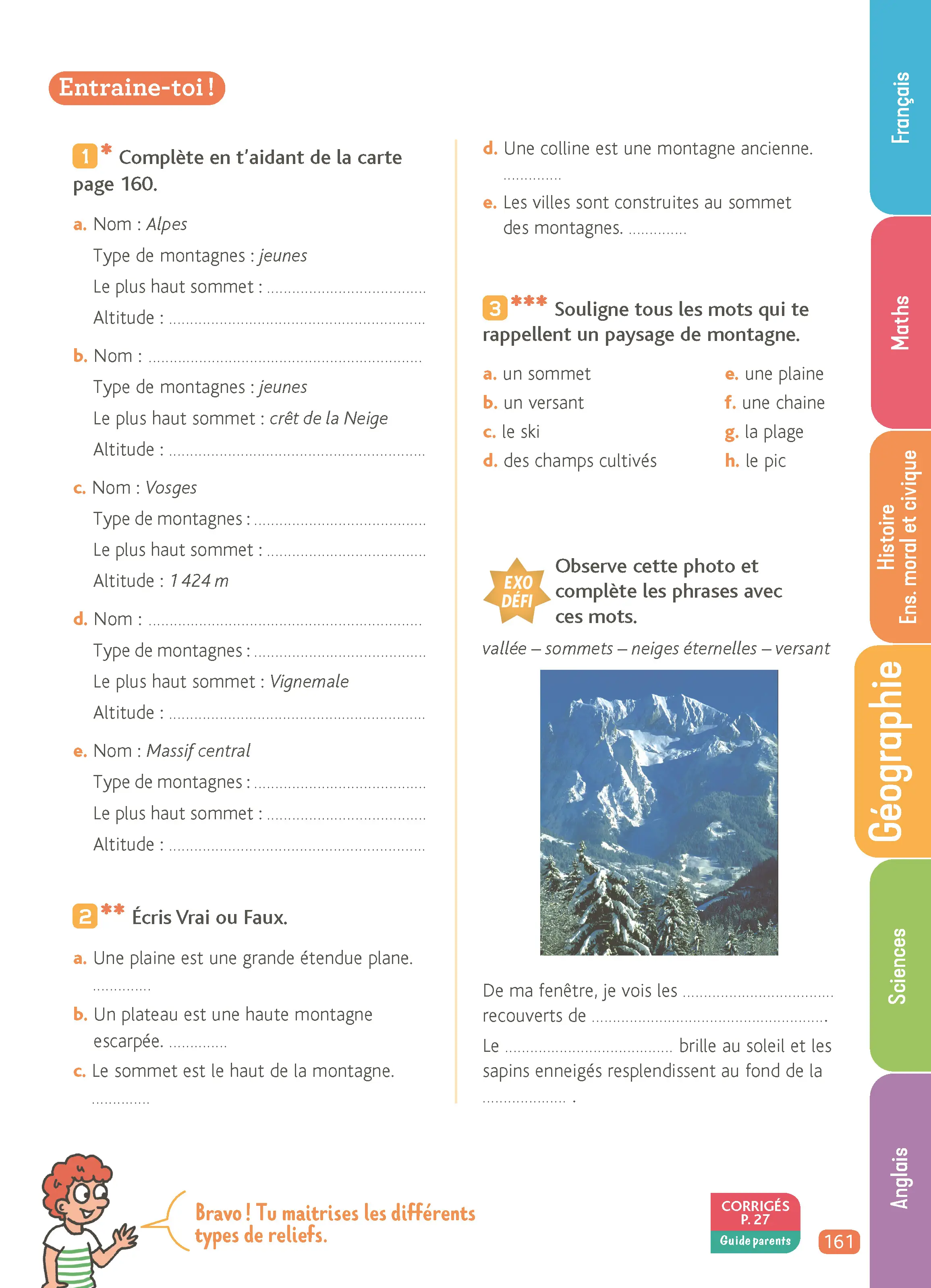 Je Comprends Tout CE2 - Tout le programme de CE2 : Français, Maths, Histoire-Géographie, Sciences, Anglais avec corrigés et guide parents - Tout-en-un - 9782095048792 - page intérieure 008