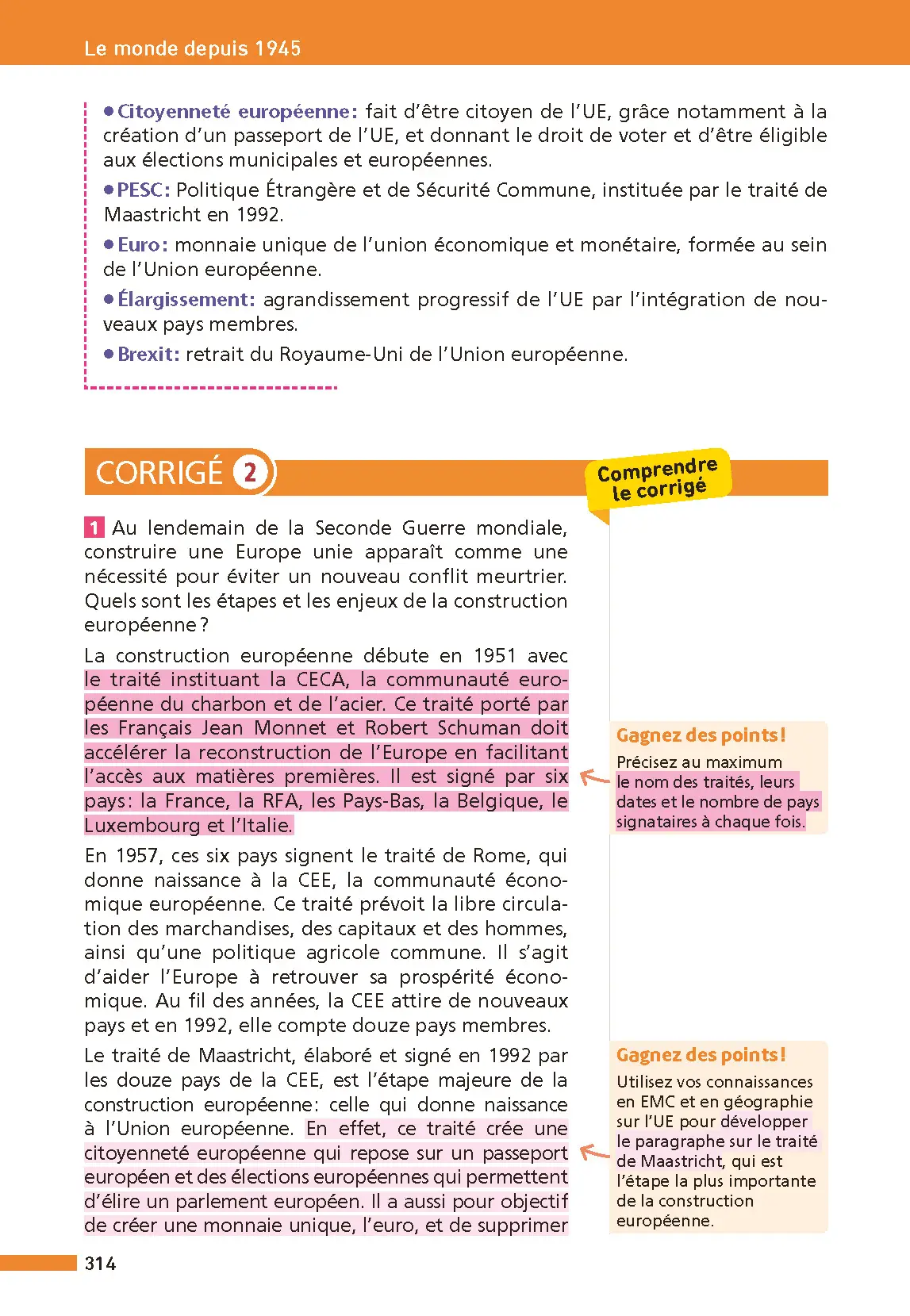 Maxi-Annales ABC du Brevet 2026 - Toutes les matières 3e : Maths - Français - Histoire-Géographie EMC (Enseignement Moral et Civique) - Physique-Chimie - SVT - Technologie - Oral - Sujets et corrigés - Livre parascolaire - 9782095050269 - page intérieure 008