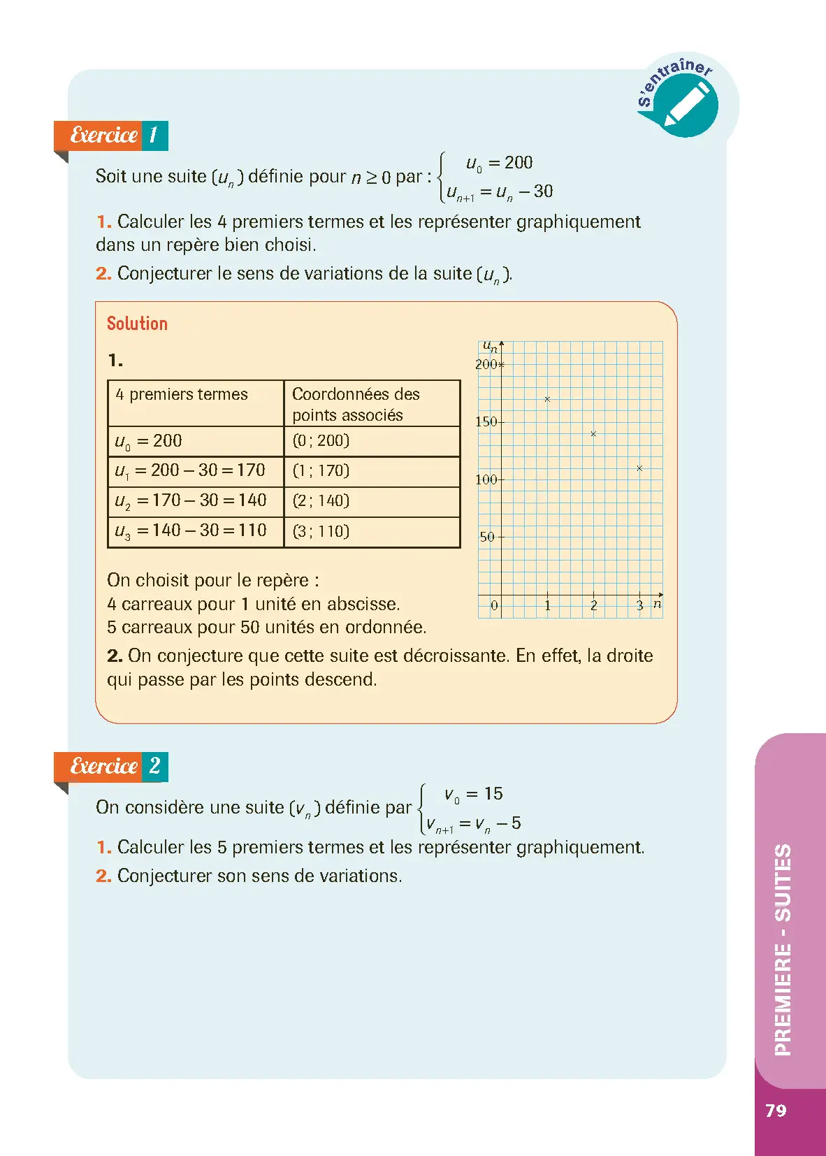 Bacs Techno 1re - Mathématiques - Epreuve anticipée Bac 2026 - Réflexe - STMG ST2S STI2D STL STHR - Livre parascolaire - 9782095058272 - page intérieure 008