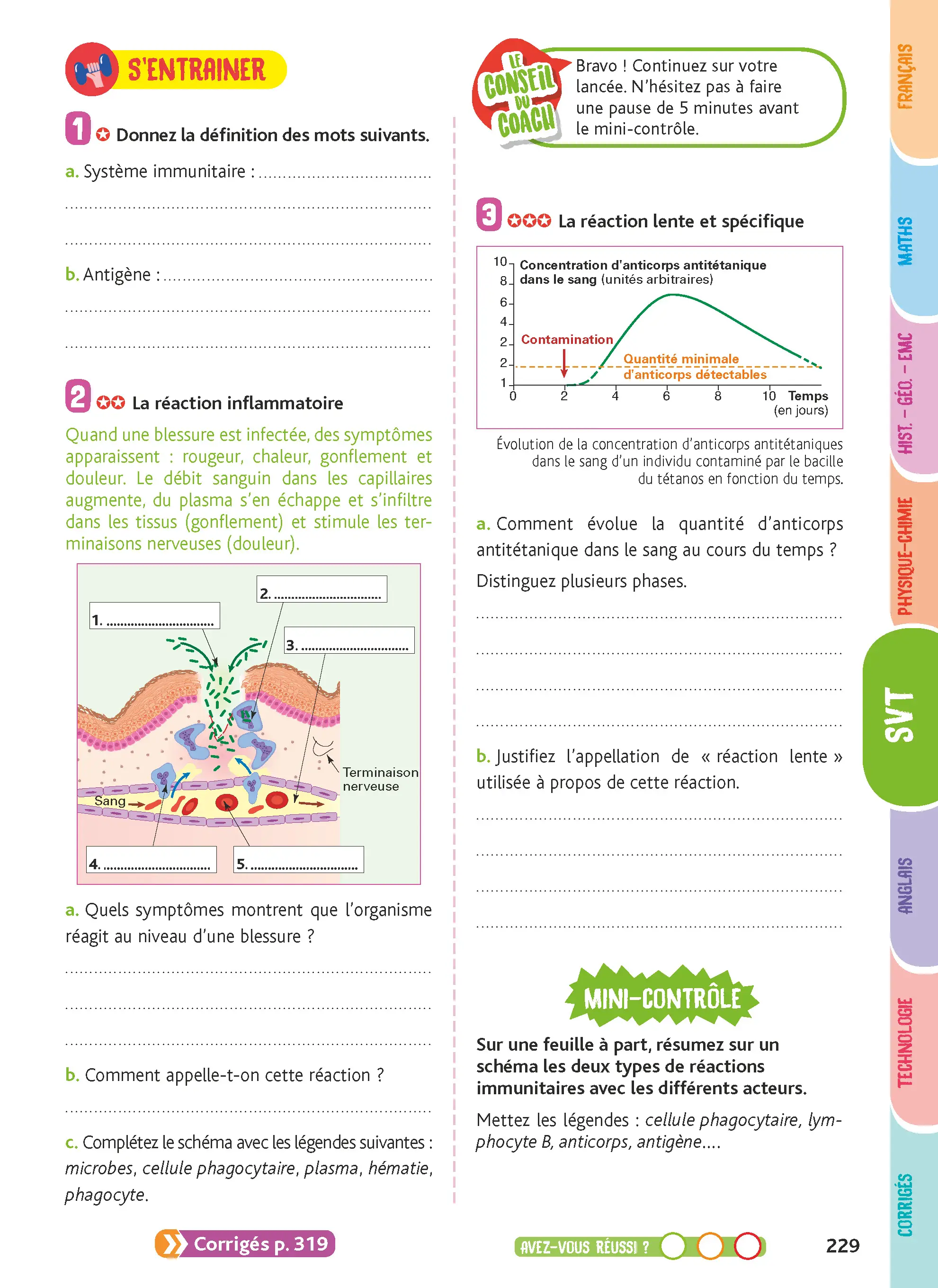 Je comprends tout 3e - Brevet 2027 - Toutes les matières - Français, Maths, Histoire-Géo, EMC, SVT, Physique-Chimie, Technologie, Anglais  - Cahier d'exercices - 9782095059453 - page intérieure 008