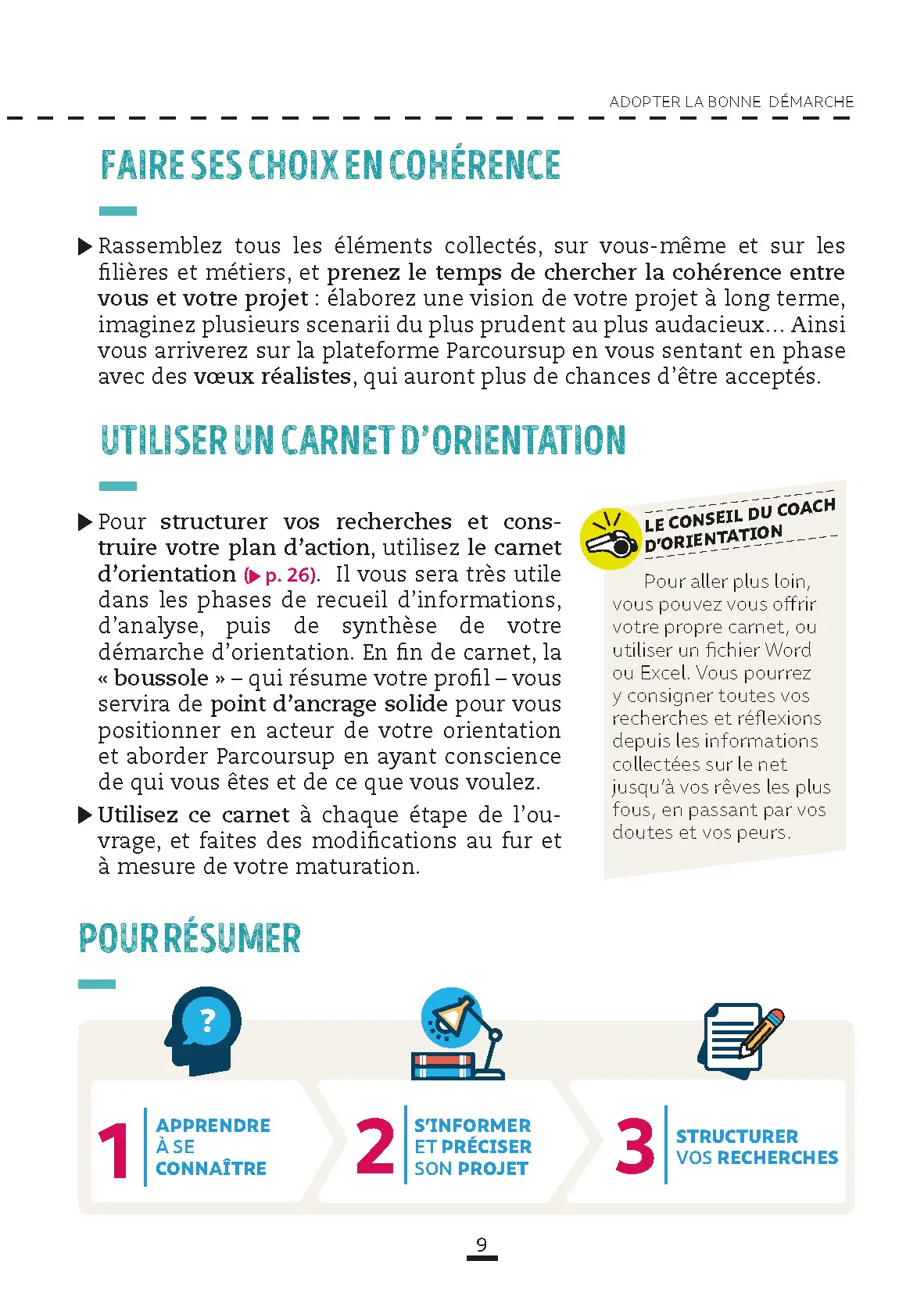 Réussir Parcoursup - Toutes les infos pour réussir ton orientation post-bac  -  - 9782091573816 - page intérieure 009