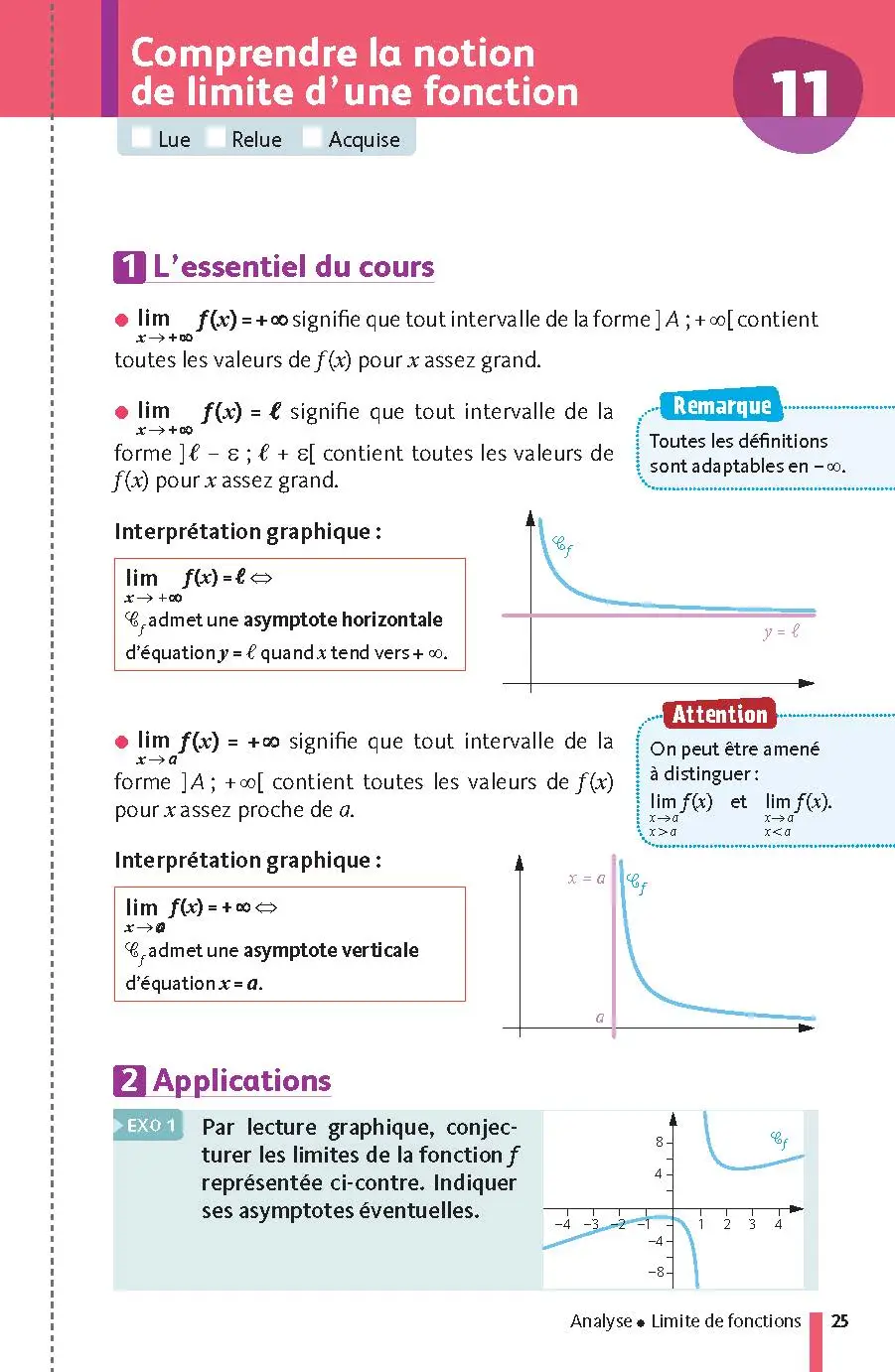 Maths complémentaires (option) Terminale - Mes fiches pour le Bac - Enseignement optionnel Tle - Bac 2027 - Fiches - 9782091573175 - page intérieure 01
