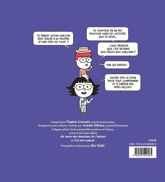 Les stéréotypes filles-garçons - Les petites histoires Filliozat - Dès 4 ans - Album(s) - 9782092494585 - page-interieure 01