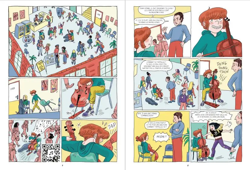 Mercredi musique - Tome 1 - BD dès 8 ans - BD - 9782092498200 - page-interieure 01