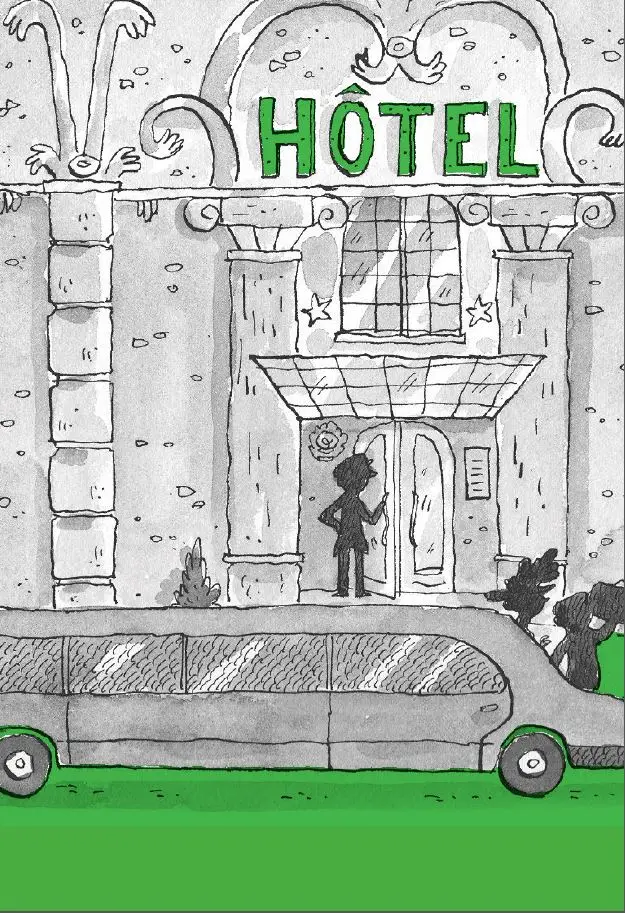 Hôtel des frissons - A table - Tome 6 - Dès 8 ans - Roman - 9782092588741 - page intérieure 01
