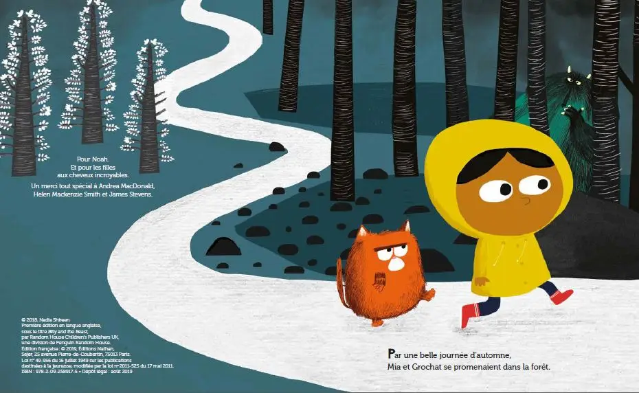 Mia contre le monstre terrible - Album dès 3 ans - Album(s) - 9782092589175 - page-interieure 01