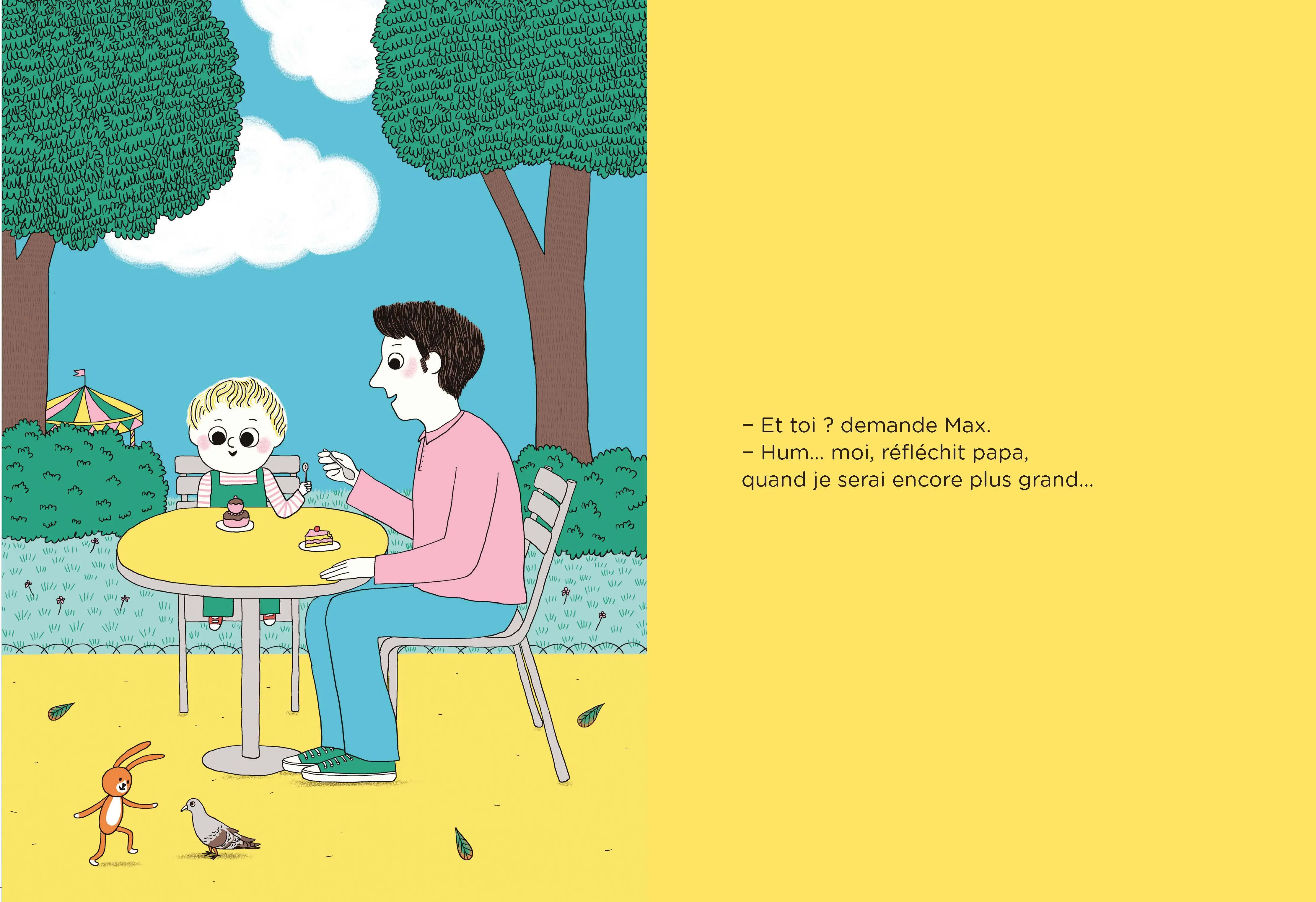 Et moi quand je serai grand - Astrid Desbordes - Pauline Martin - 9 volets à soulever- Album Dès 3 ans - Album(s) - 9782092589786 - page intérieure 01