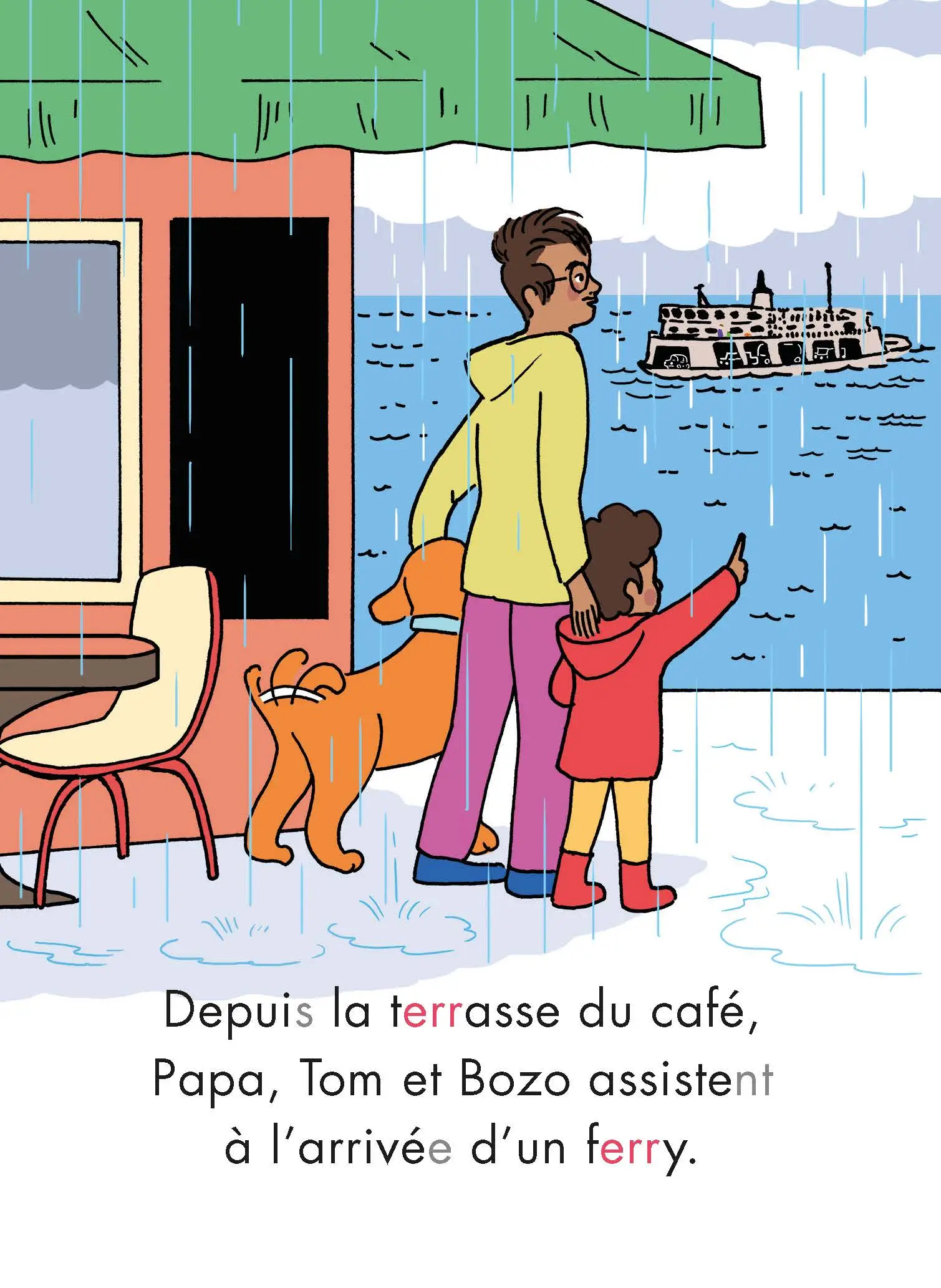 Mon coffret premières lectures Montessori - Bozo et le tonnerre - Niveau 3 - 4/7 ans - Roman - 9782092789711 - page intérieure 01