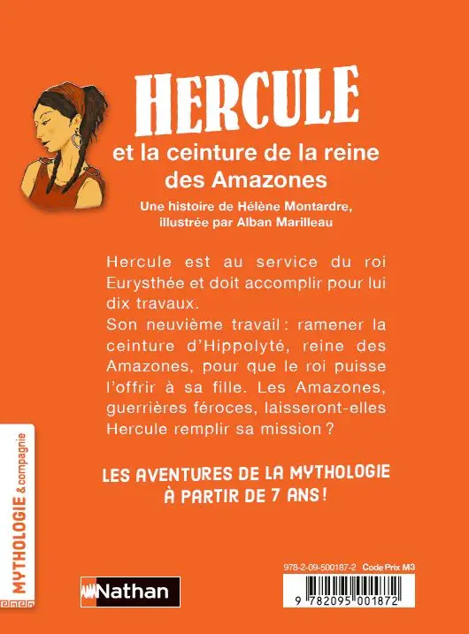 Hercule et la reine des Amazones - Mythologie et Compagnie - Dès 7 ans  - Roman - 9782095001872 - page-interieure 01