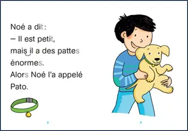Vive les animaux ! - 4 histoires de Mila et Noé - Regarde je lis ! - Niveau 1 et 1+ Dès 5/6 ans - Roman - 9782095015749 - page-interieure 01