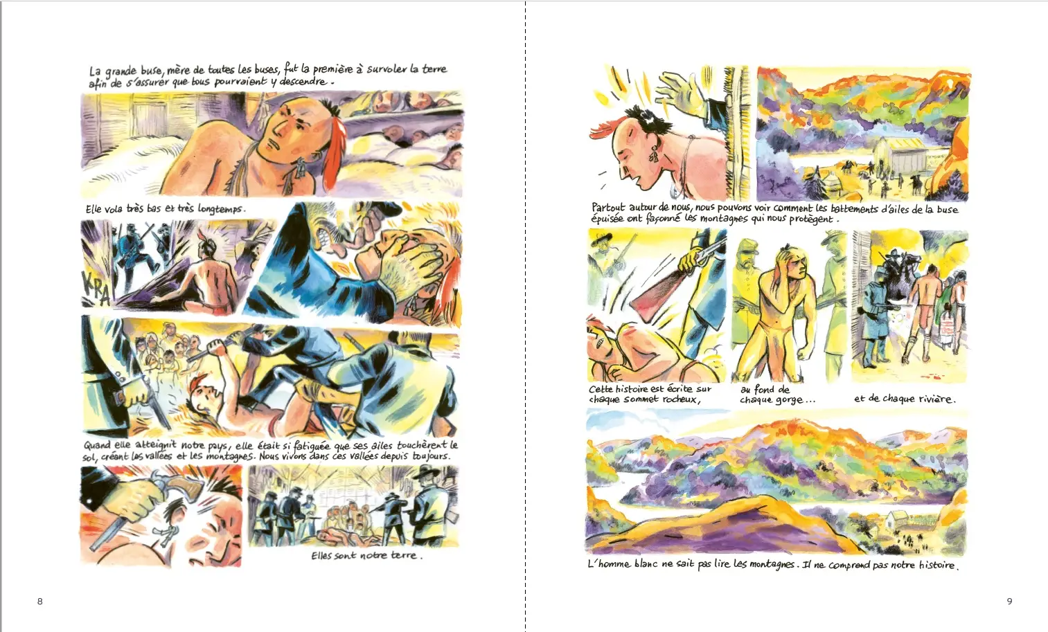 La piste des larmes - Bande dessinée - Tout public - BD - 9782095023881 - page-interieure 01