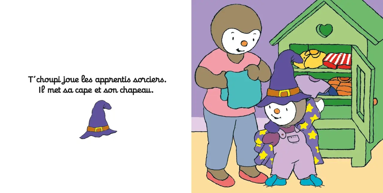Ma petite bibliothèque des couleurs T'choupi : 7 histoires pour découvrir les couleurs - dès 2 ans - Coffret - 9782095029388 - page-interieure 01