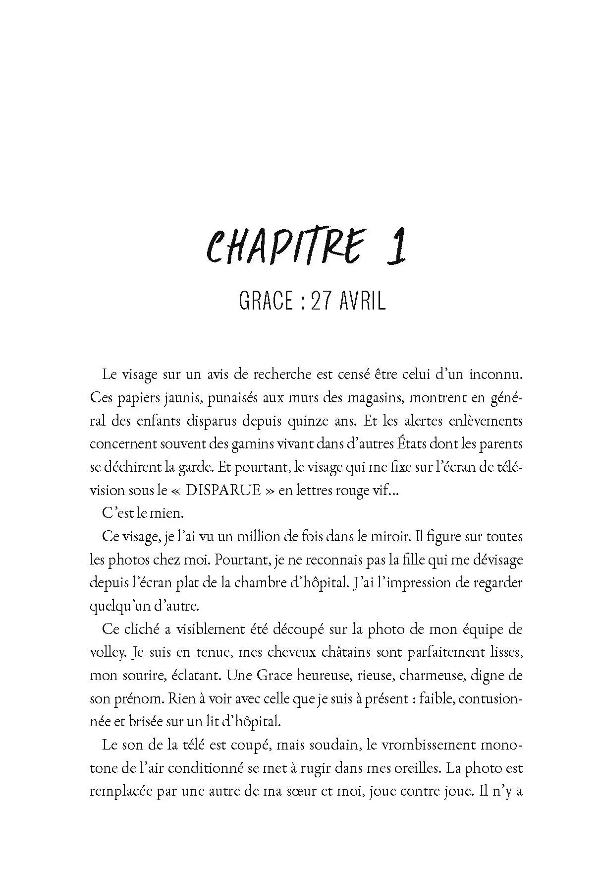 Mauvaise soeur - un thriller implacable pour ados sur fond de voyage scolaire - Roman - 9782095030537 - page-interieure 01