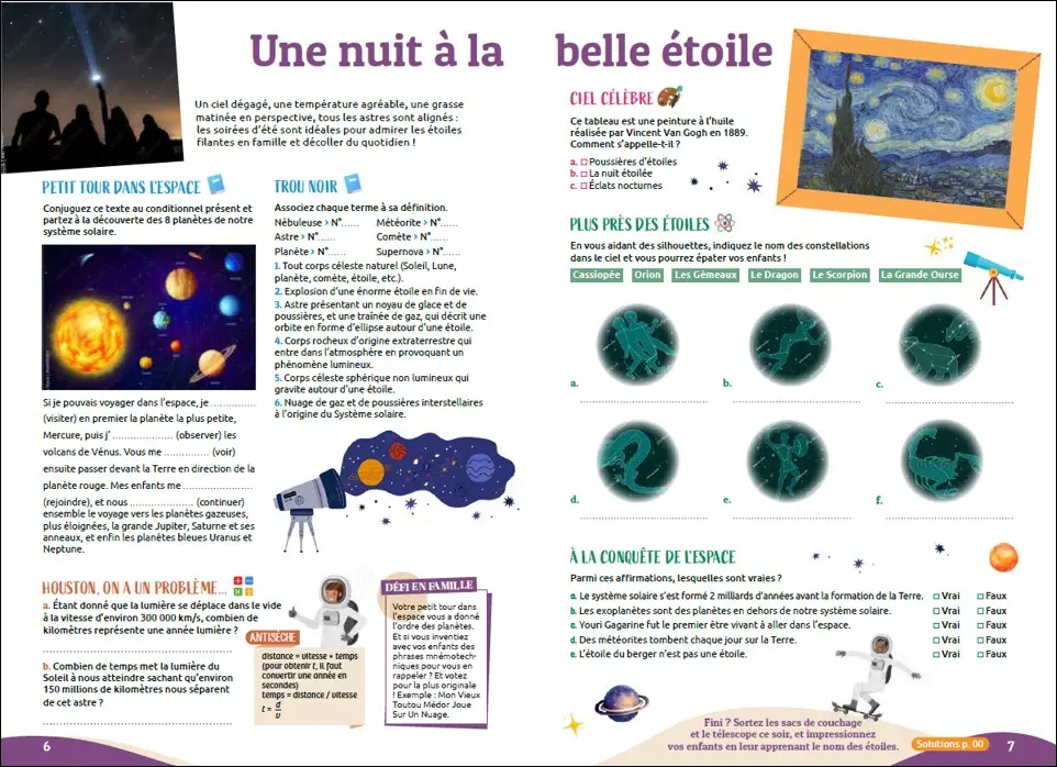 Cahier de vacances adultes 2026 - 150 jeux variés pour des moments 100% détente !   - Cahier de vacances - 9782095033248 - page-interieure 01