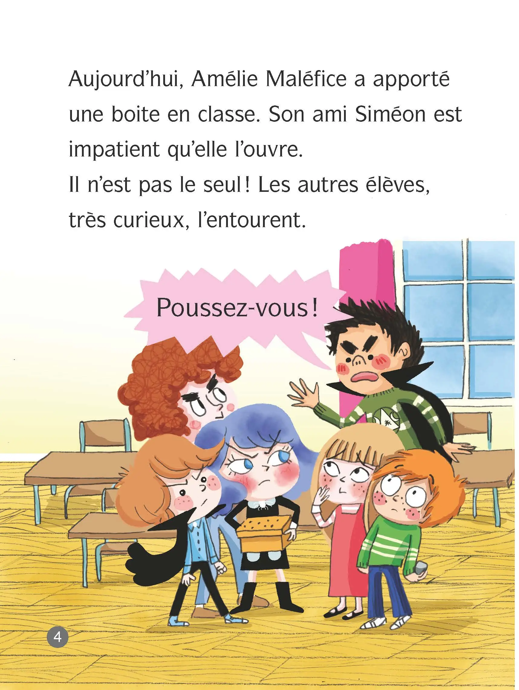 Amélie Maléfice - L'étonnante poudre rapetissante - Lune Bleue - Dès 6 ans - Roman - 9782095039783 - page intérieure 01